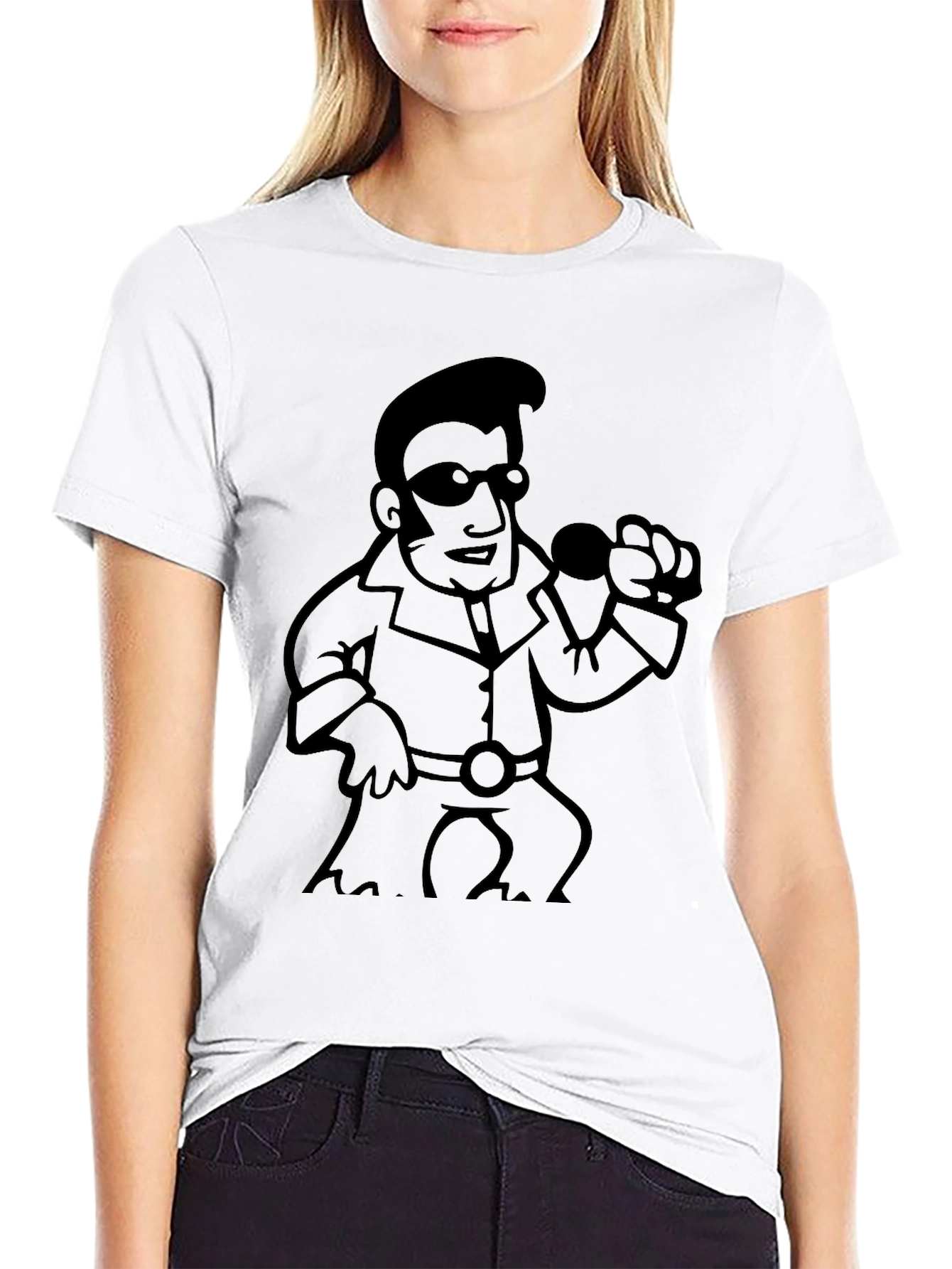 Elvis Style Graphic T-Shirt