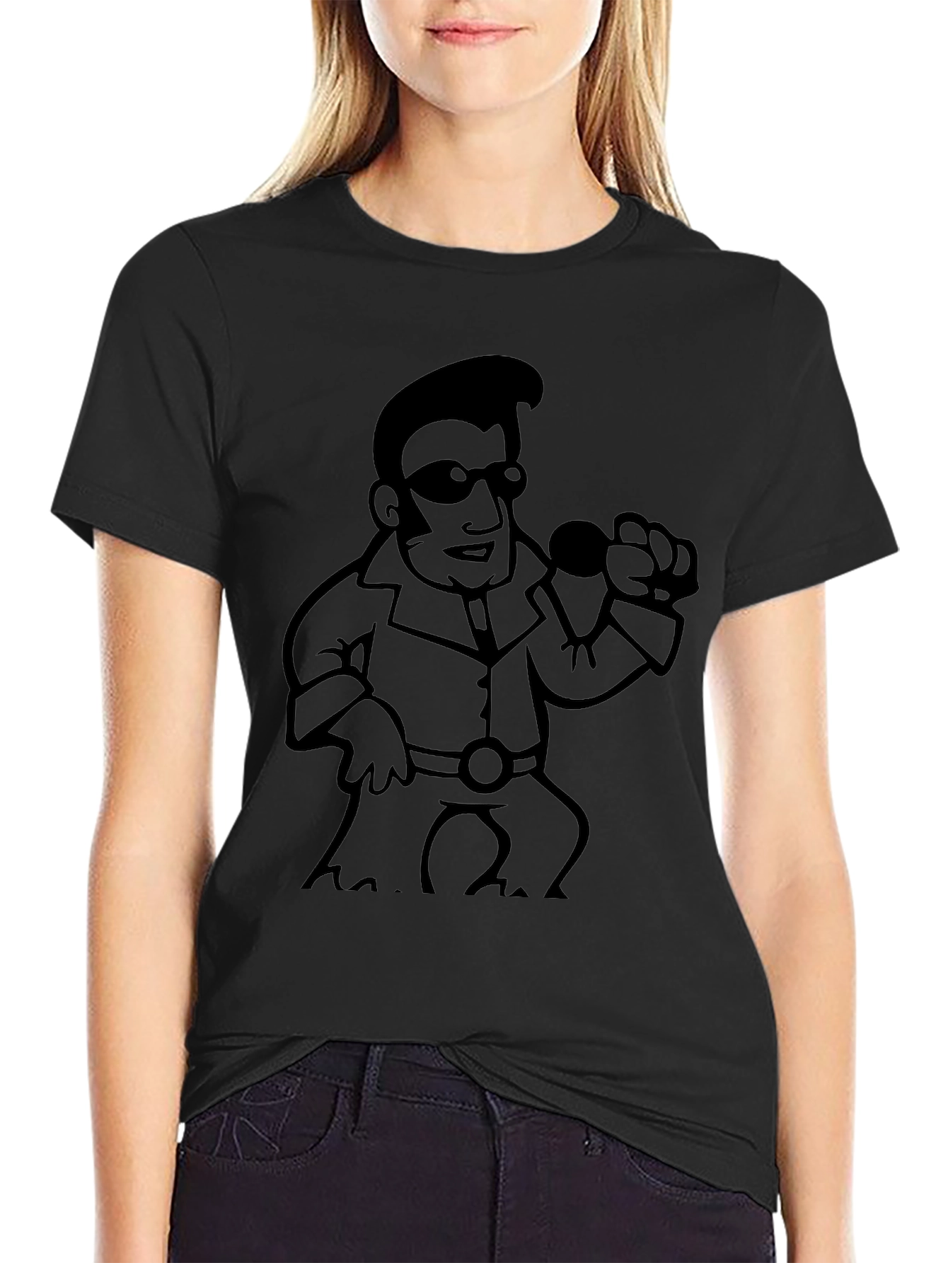 Elvis Style Graphic T-Shirt