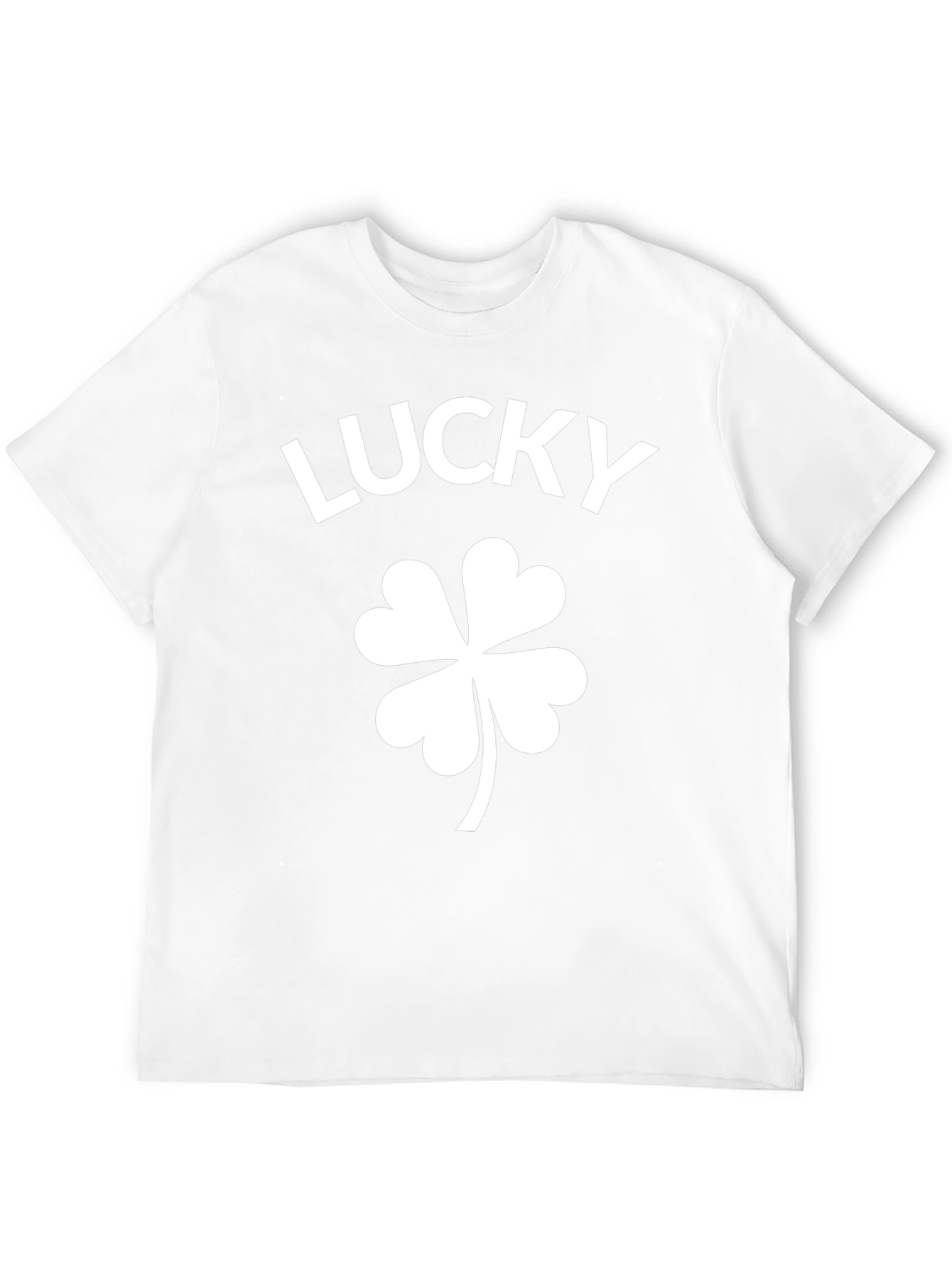 Lucky Shamrock Black T-Shirt