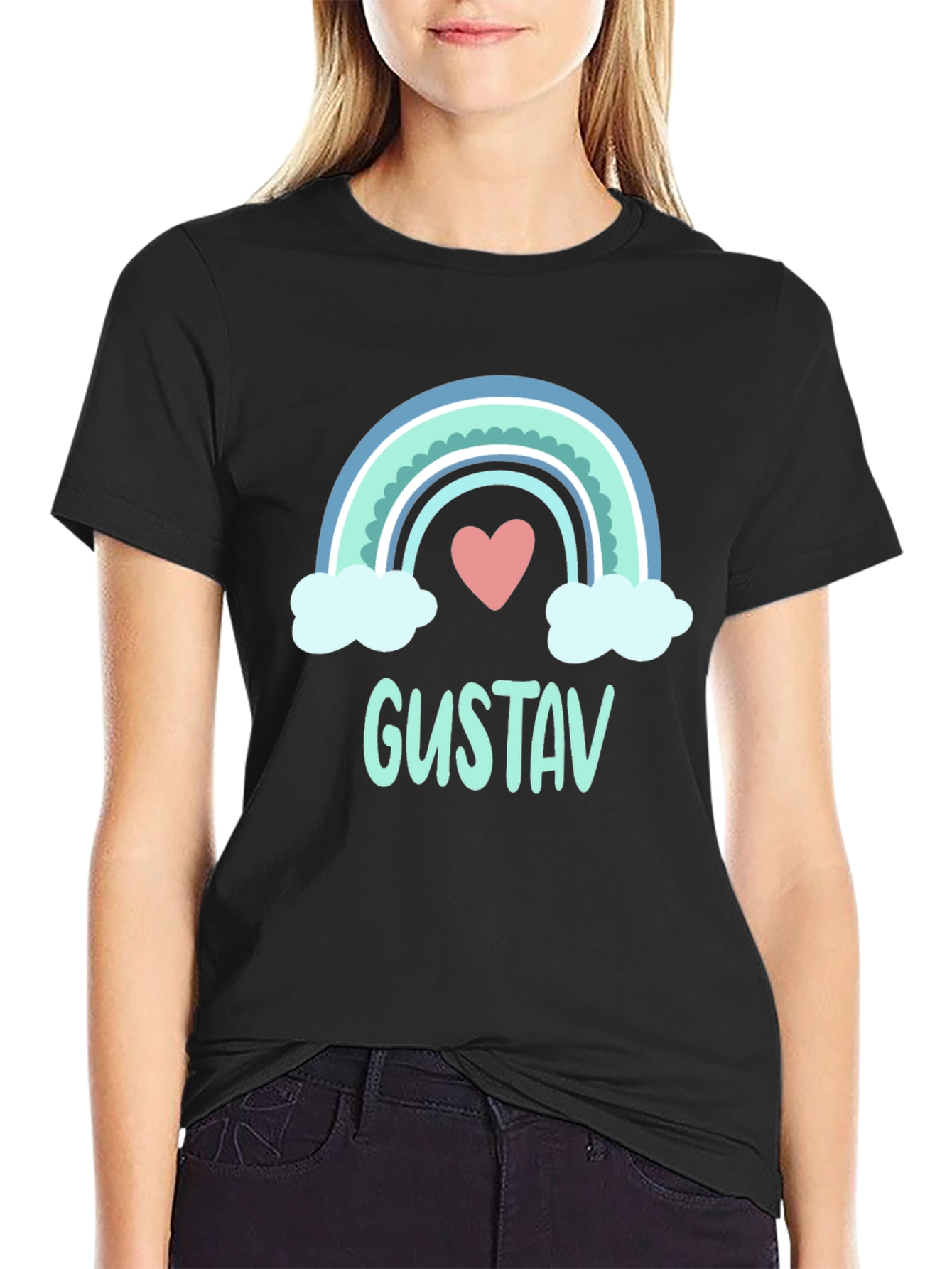 Rainbow Gustav T-Shirt: Personalized Fun