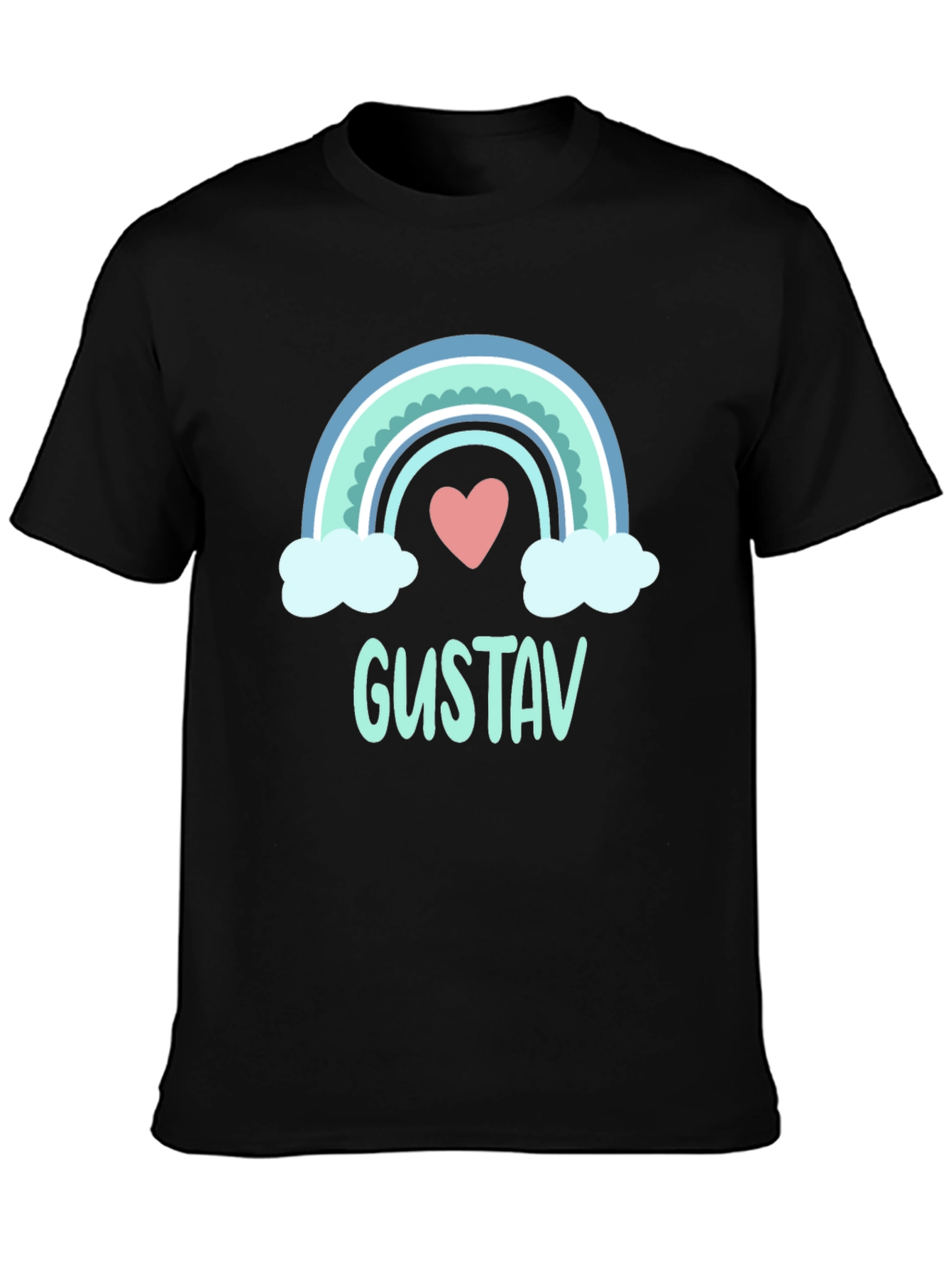 Rainbow Gustav T-Shirt: Personalized Fun
