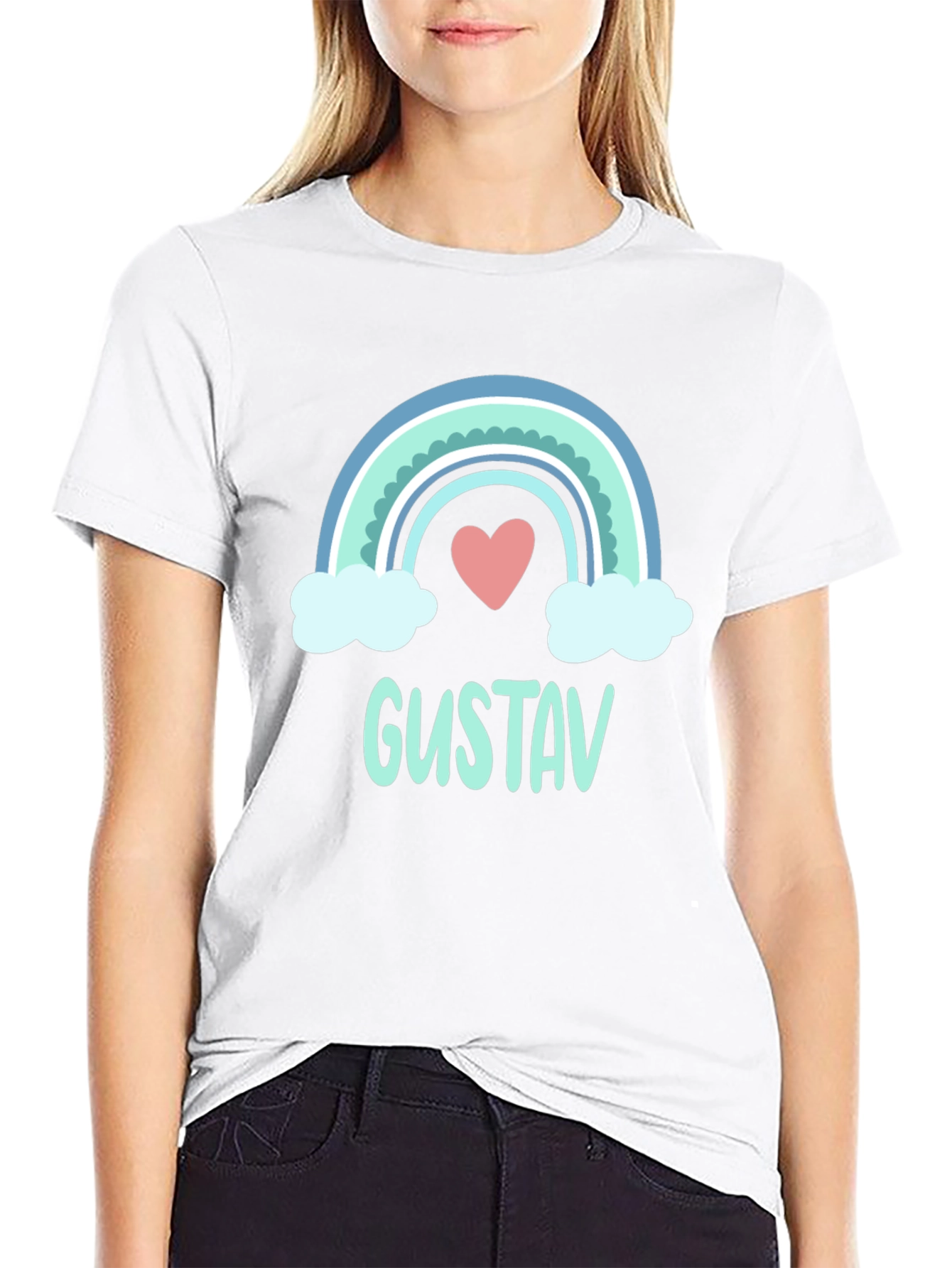 Rainbow Gustav T-Shirt: Personalized Fun
