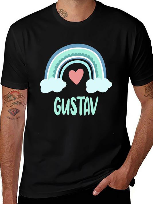 Rainbow Gustav T-Shirt: Personalized Fun