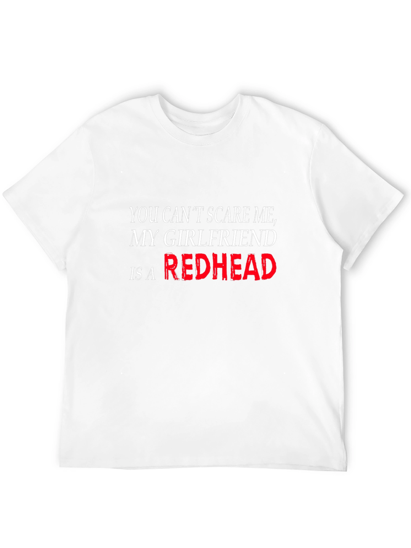 Funny Redhead Girlfriend Graphic Tee