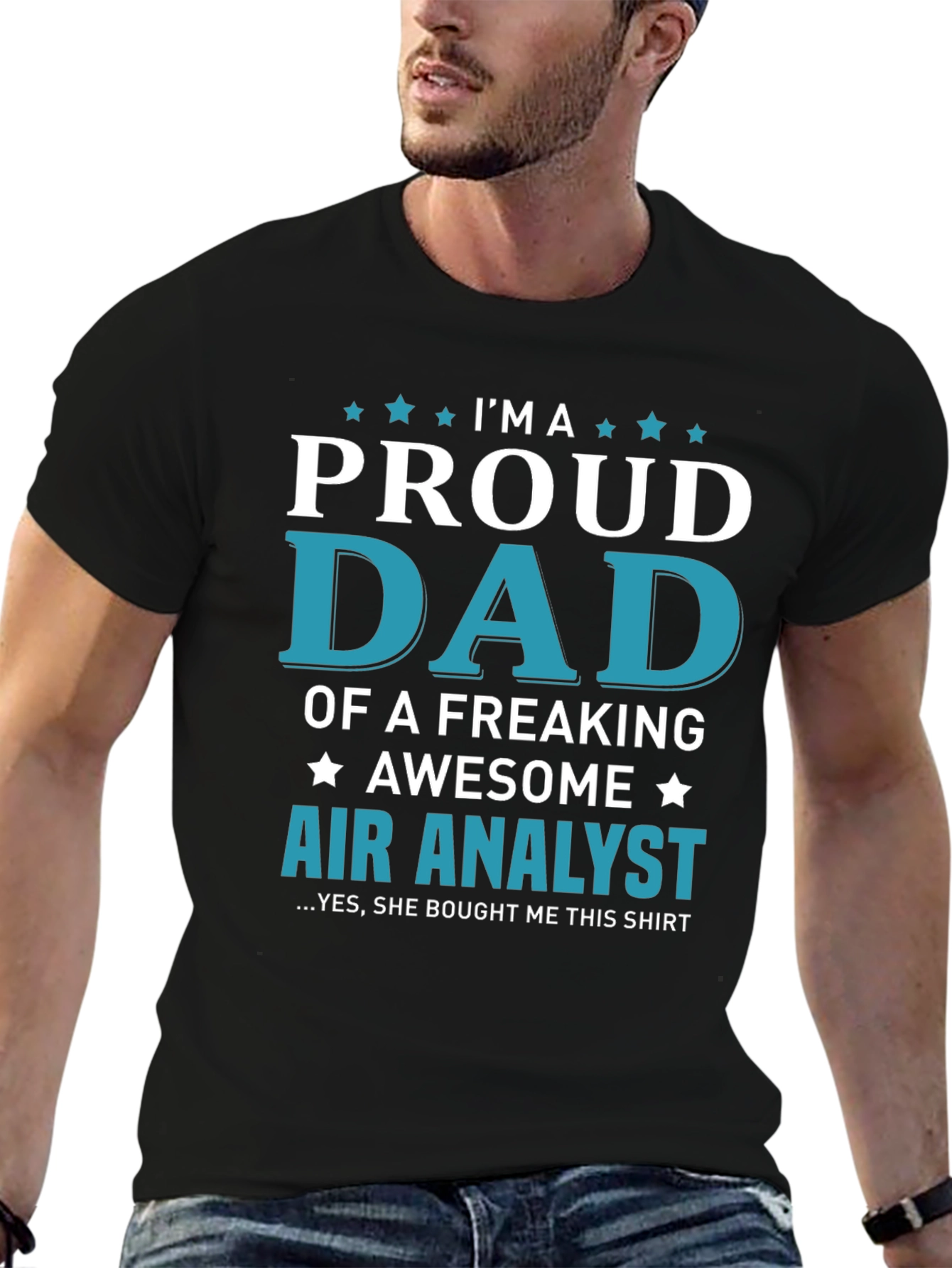 Proud Dad of an Air Analyst T-Shirt