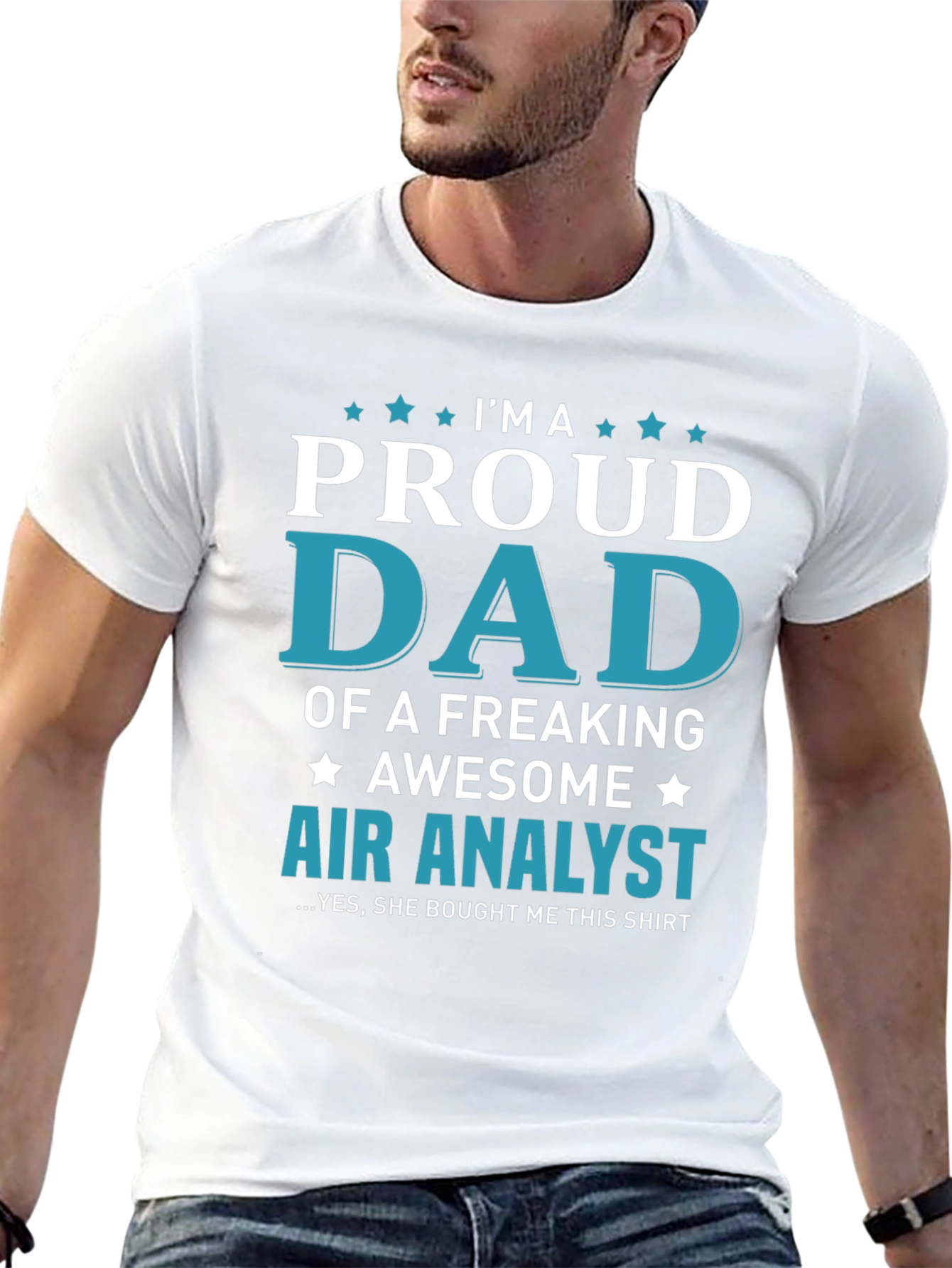 Proud Dad of an Air Analyst T-Shirt