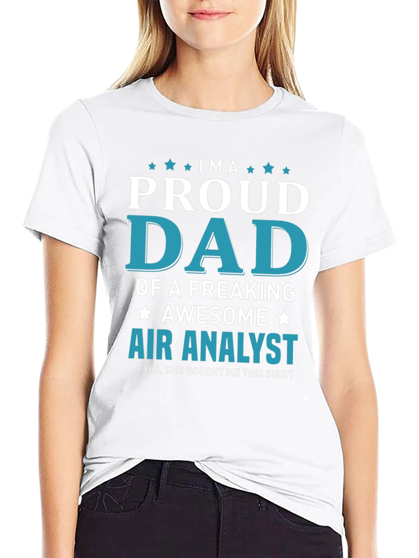 Proud Dad of an Air Analyst T-Shirt