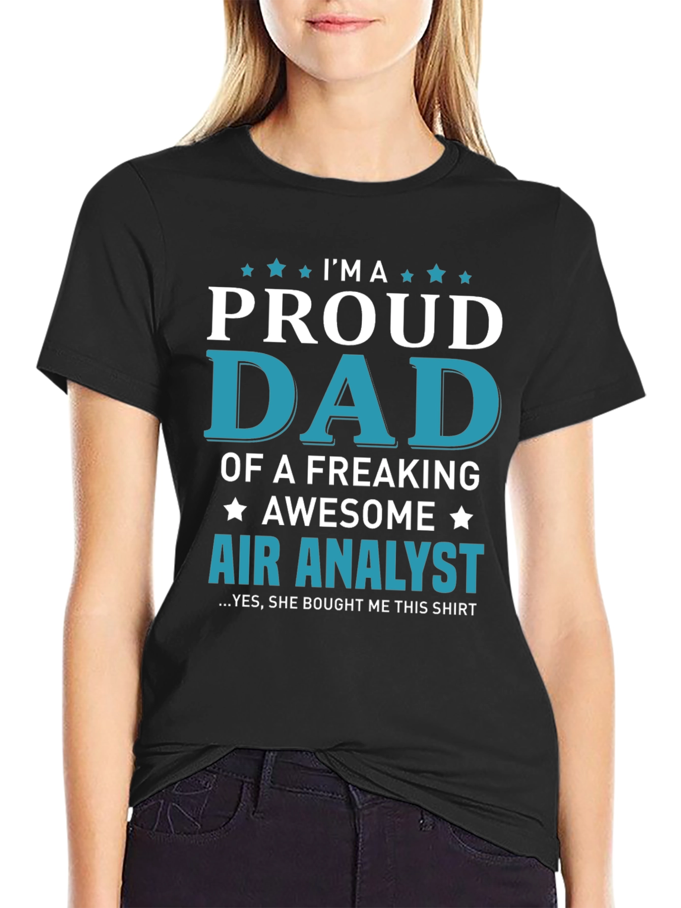 Proud Dad of an Air Analyst T-Shirt