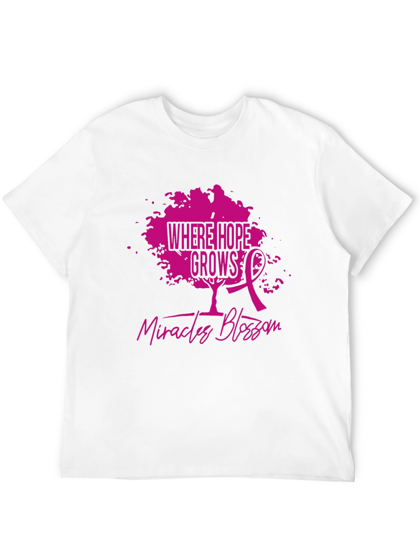 Hope Grows Breast Cancer Awareness T-Shirt