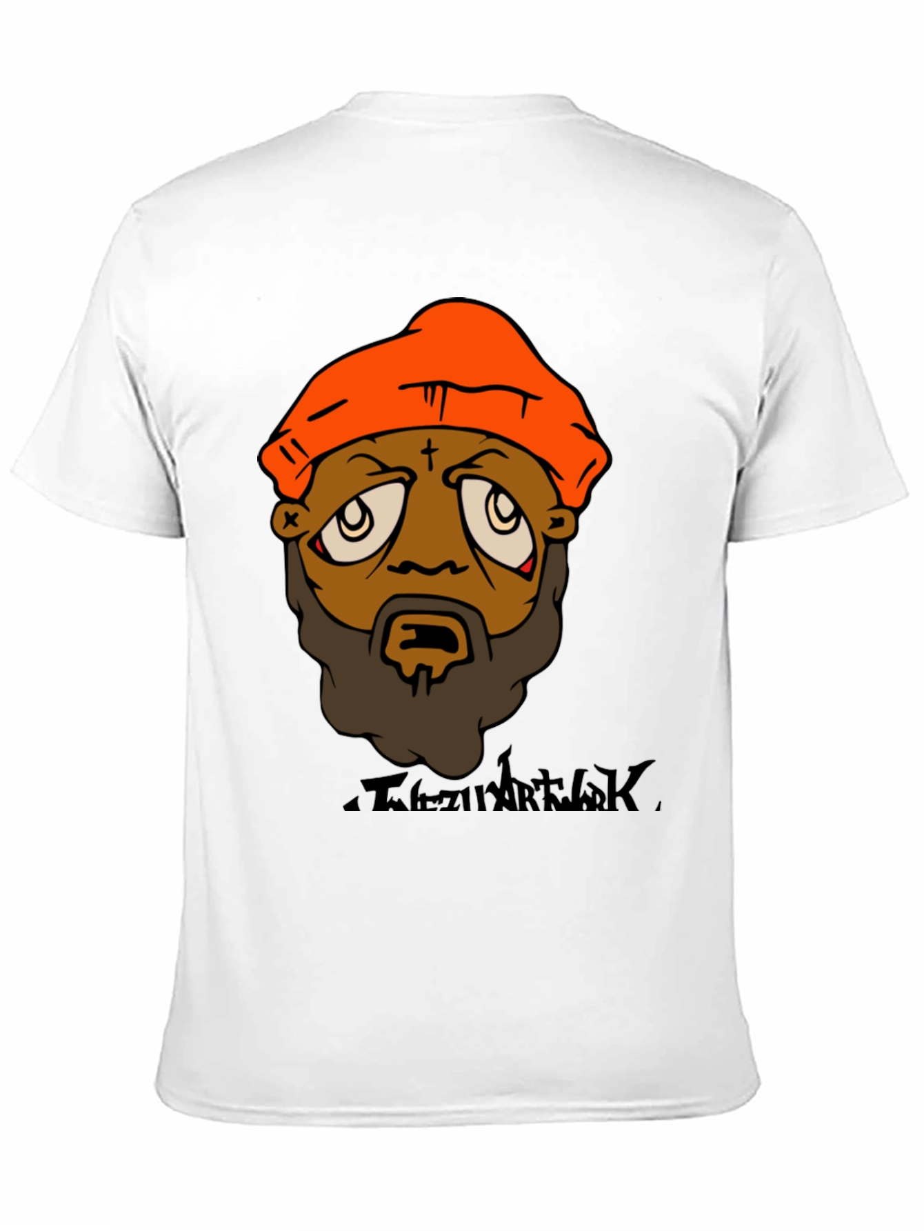 Cartoon Face Graphic Tee
