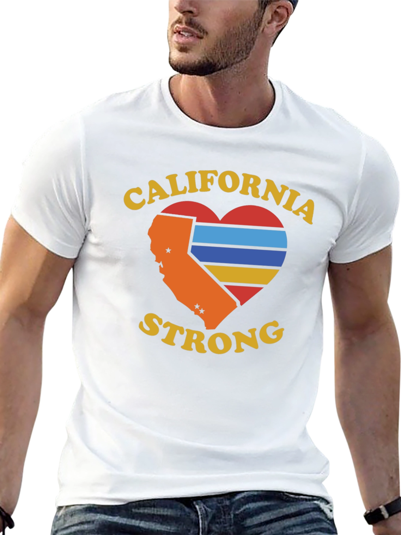 California Strong Graphic T-Shirt