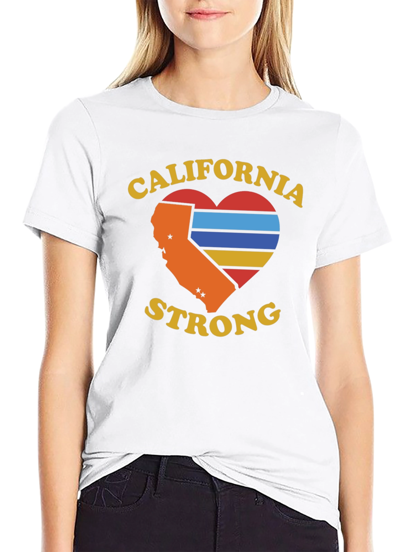 California Strong Graphic T-Shirt