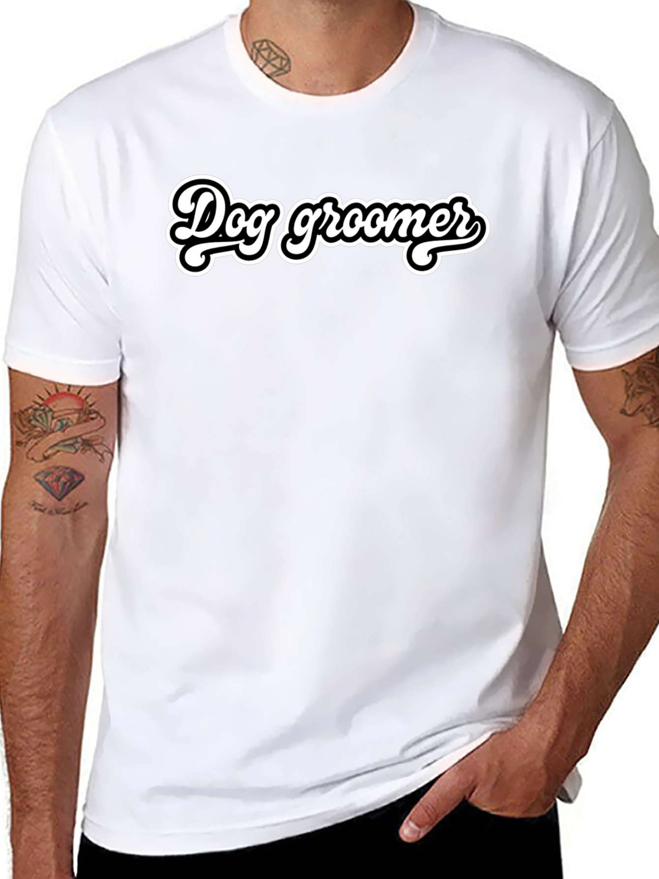 Dog Groomer T-Shirt - Stylish Pet Care Apparel