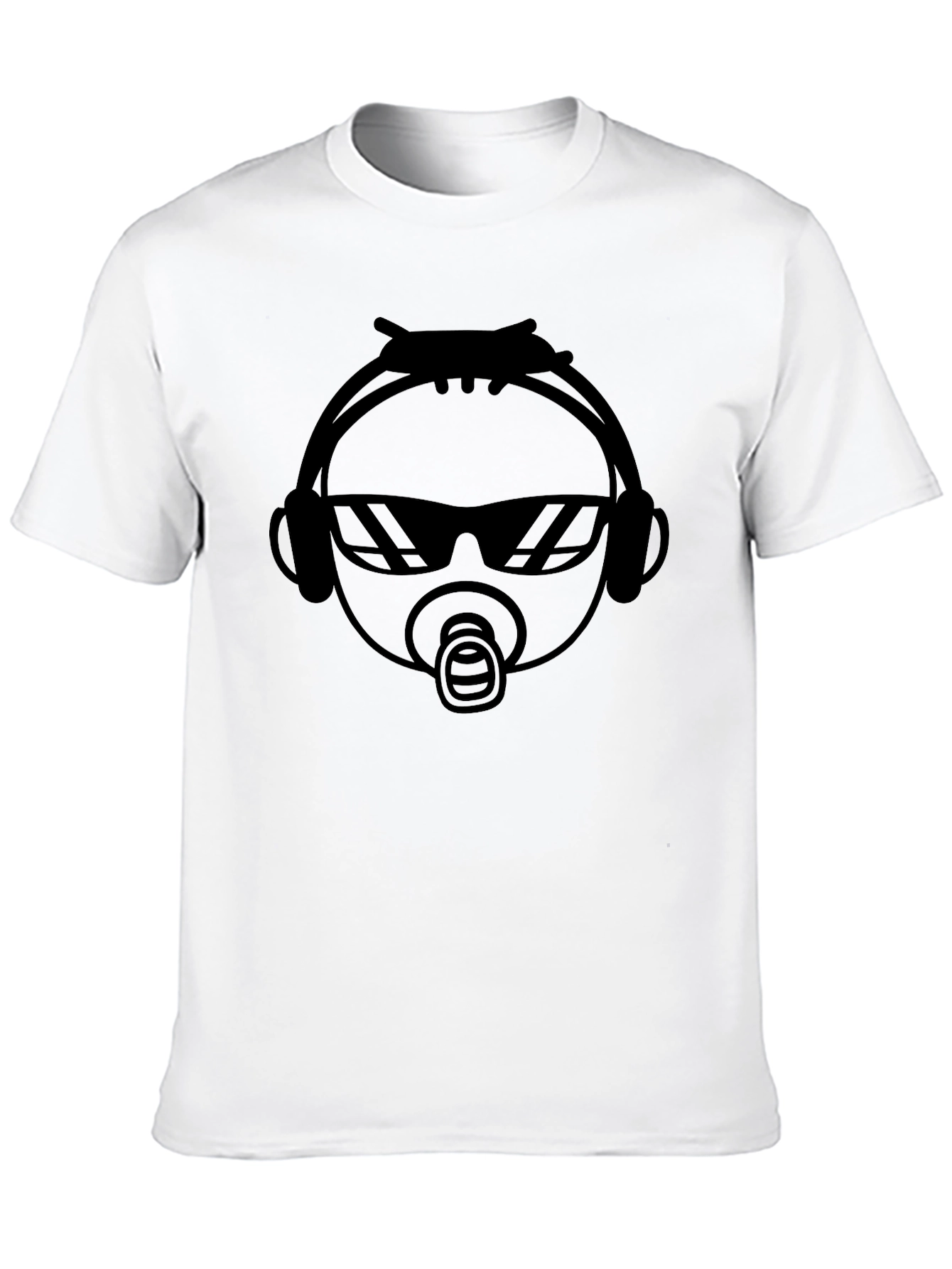 Cool Baby Graphic Tee - Black Cotton T-Shirt