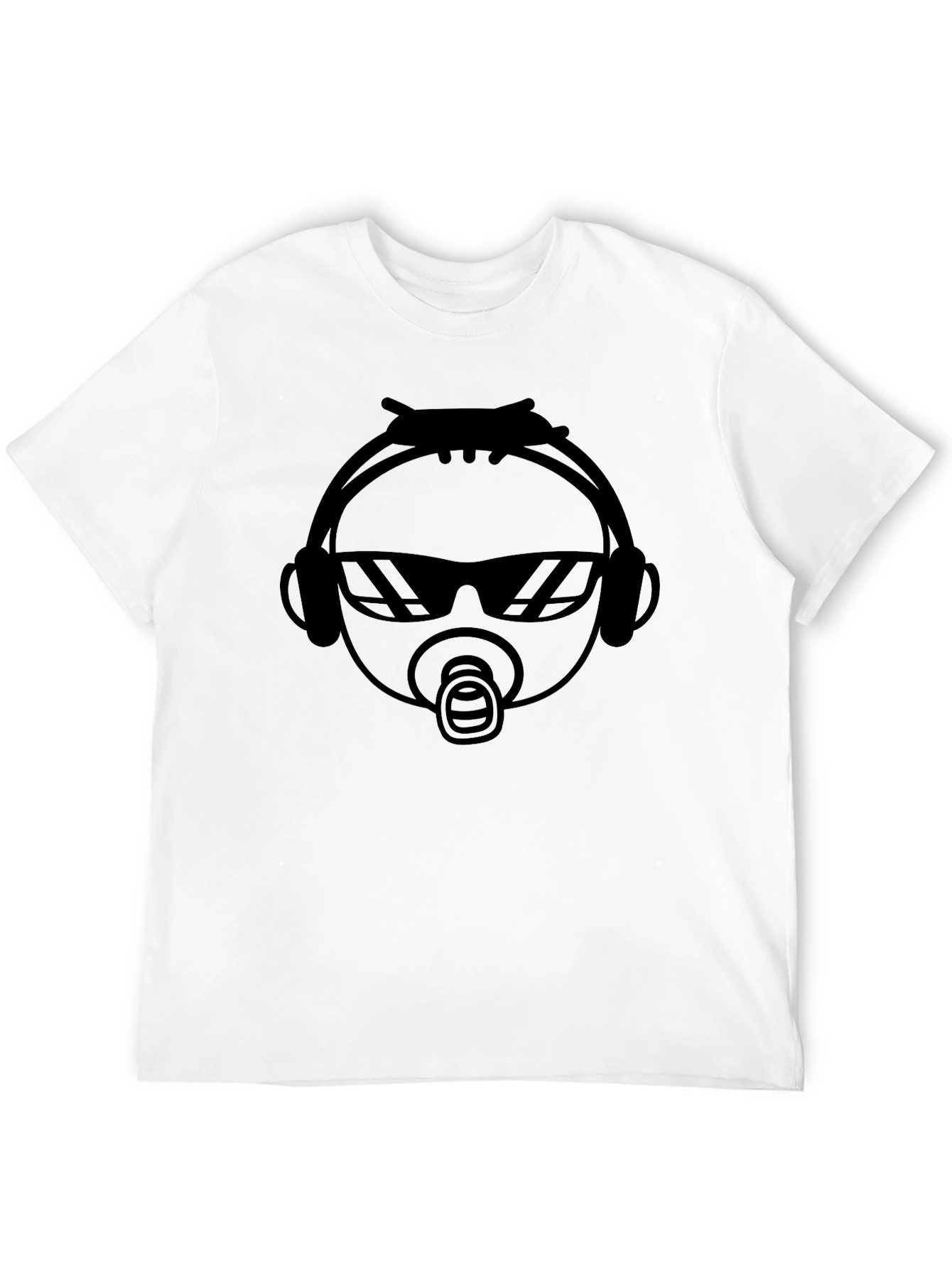 Cool Baby Graphic Tee - Black Cotton T-Shirt