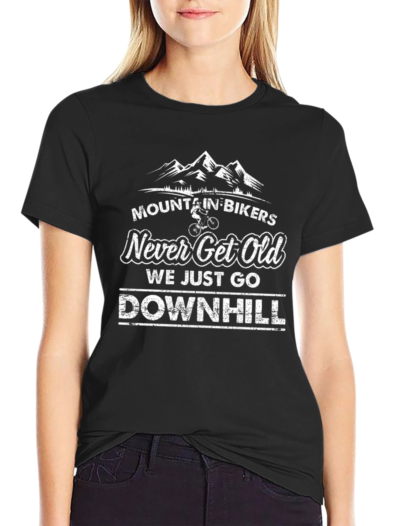 Mountain Biker Never Get Old T-Shirt