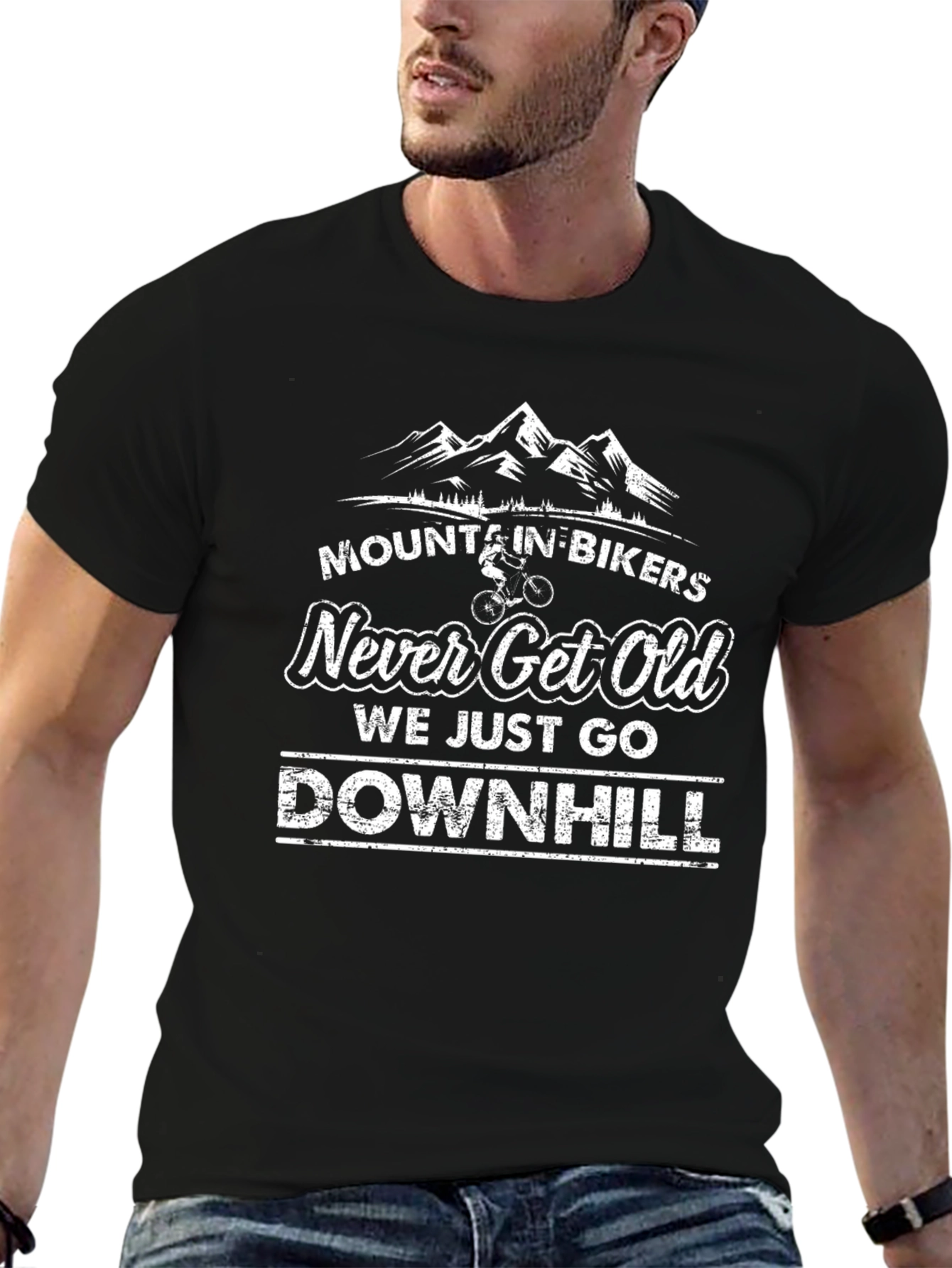 Mountain Biker Never Get Old T-Shirt