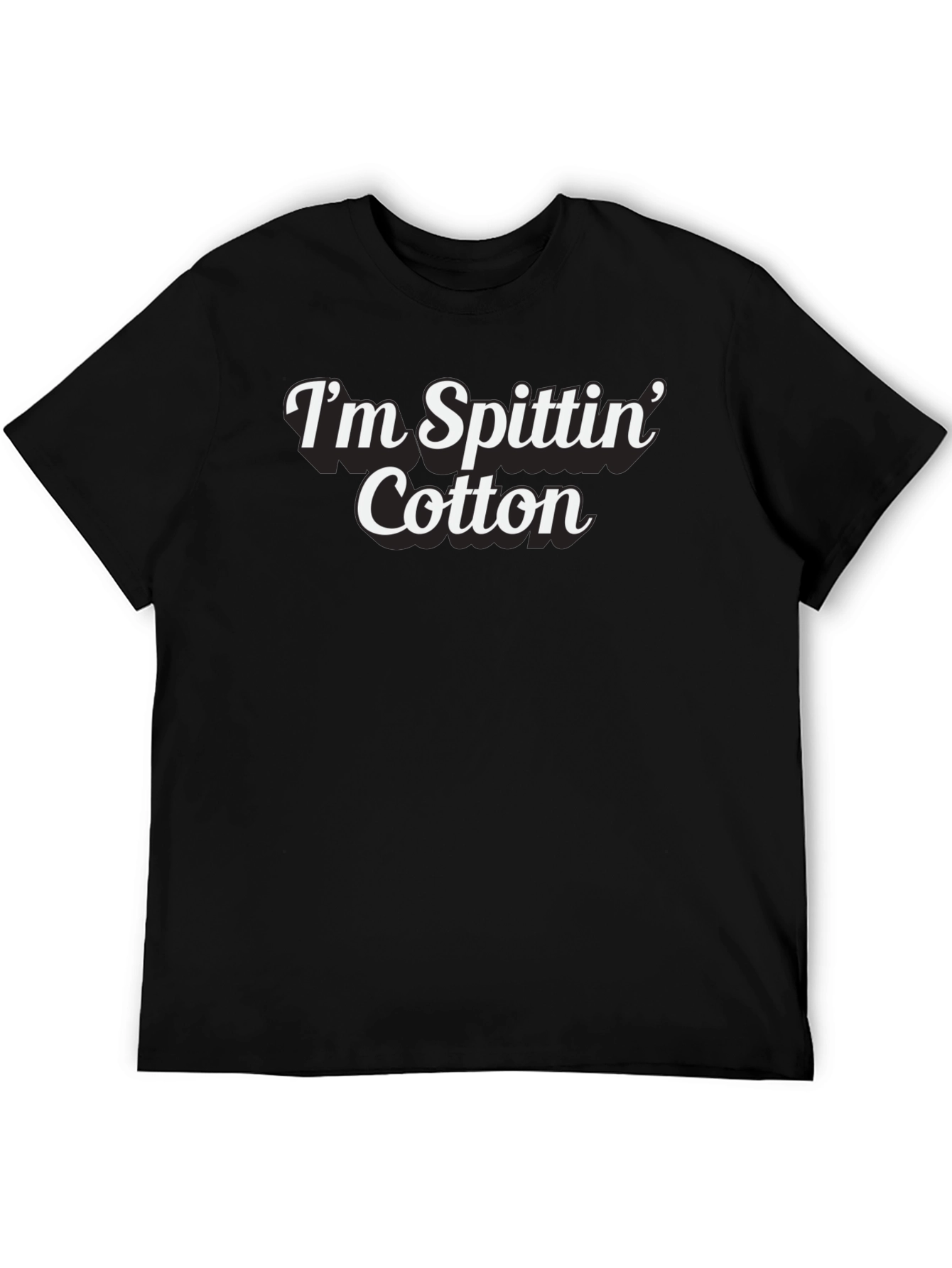 Im Spittin Cotton Graphic T-Shirt