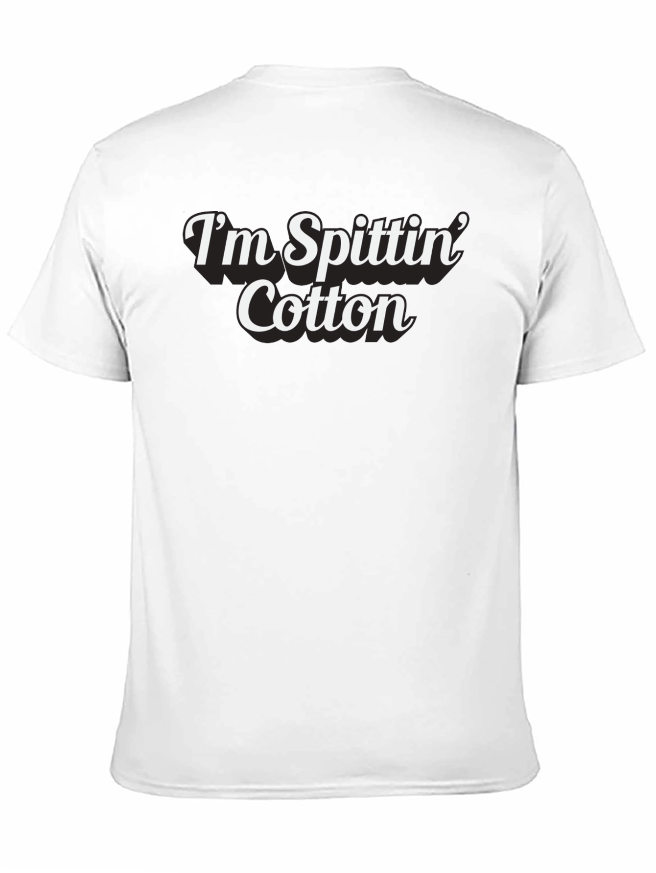 Im Spittin Cotton Graphic T-Shirt