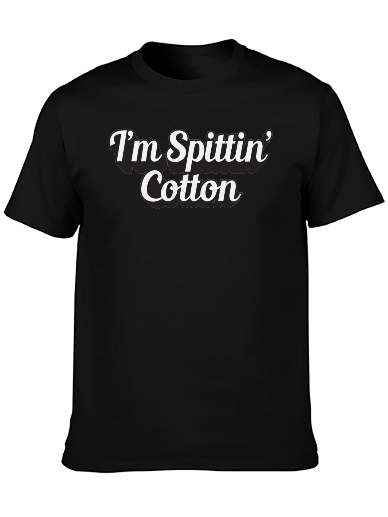 Im Spittin Cotton Graphic T-Shirt