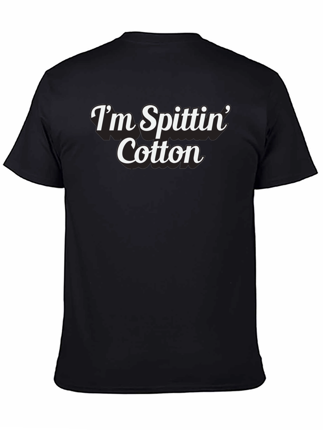 Im Spittin Cotton Graphic T-Shirt