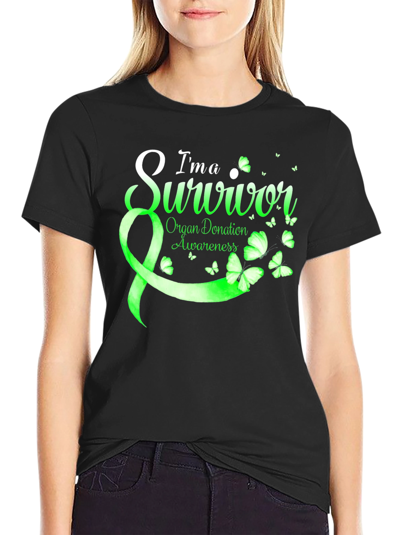 Organ Donation Awareness Survivor T-Shirt