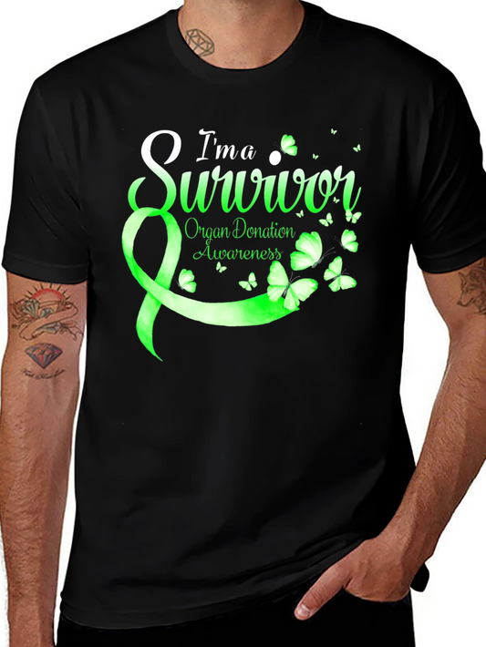 Organ Donation Awareness Survivor T-Shirt