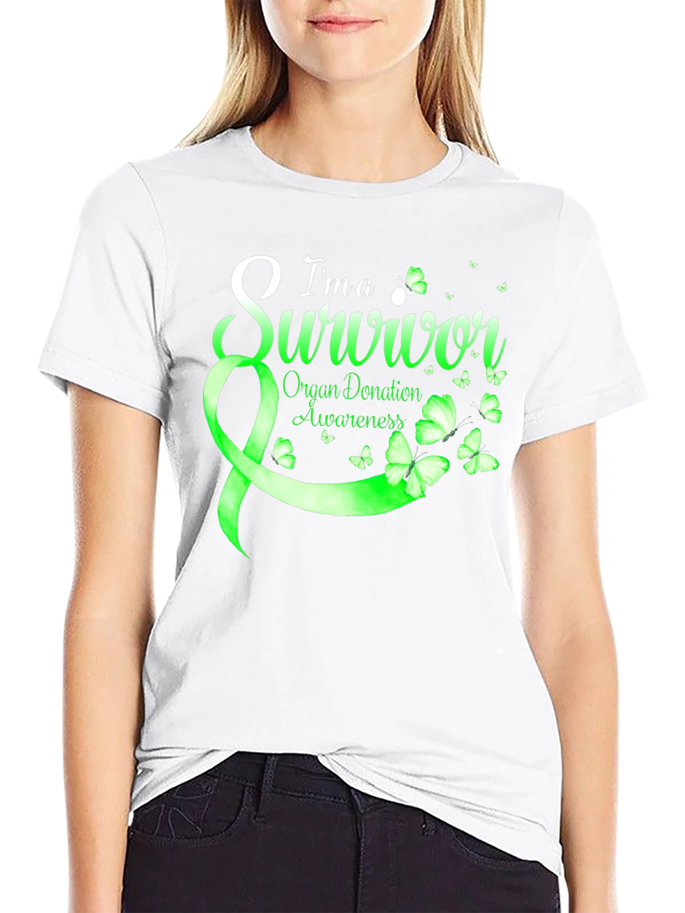 Organ Donation Awareness Survivor T-Shirt
