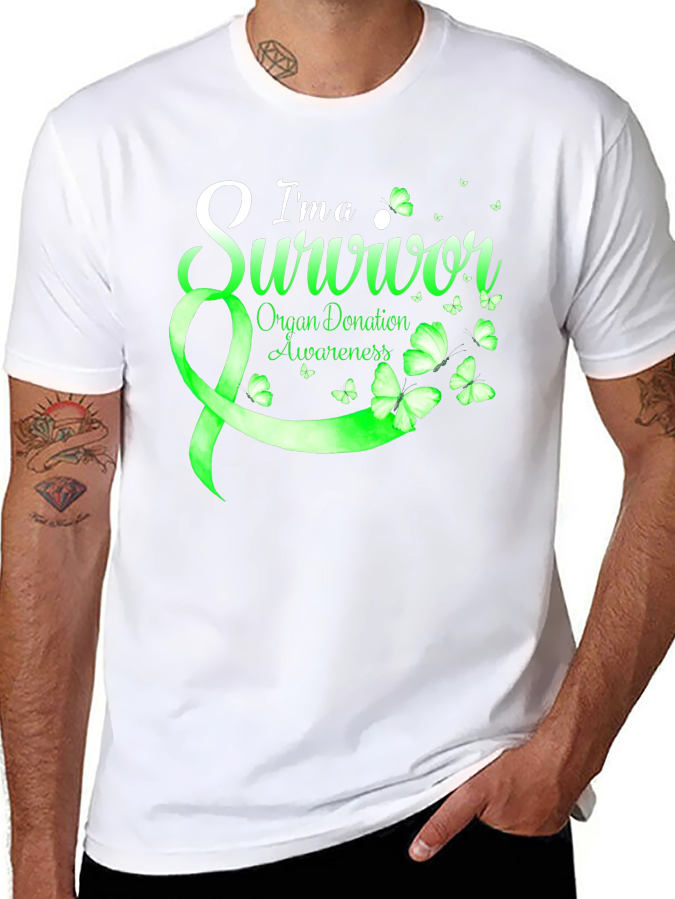 Organ Donation Awareness Survivor T-Shirt