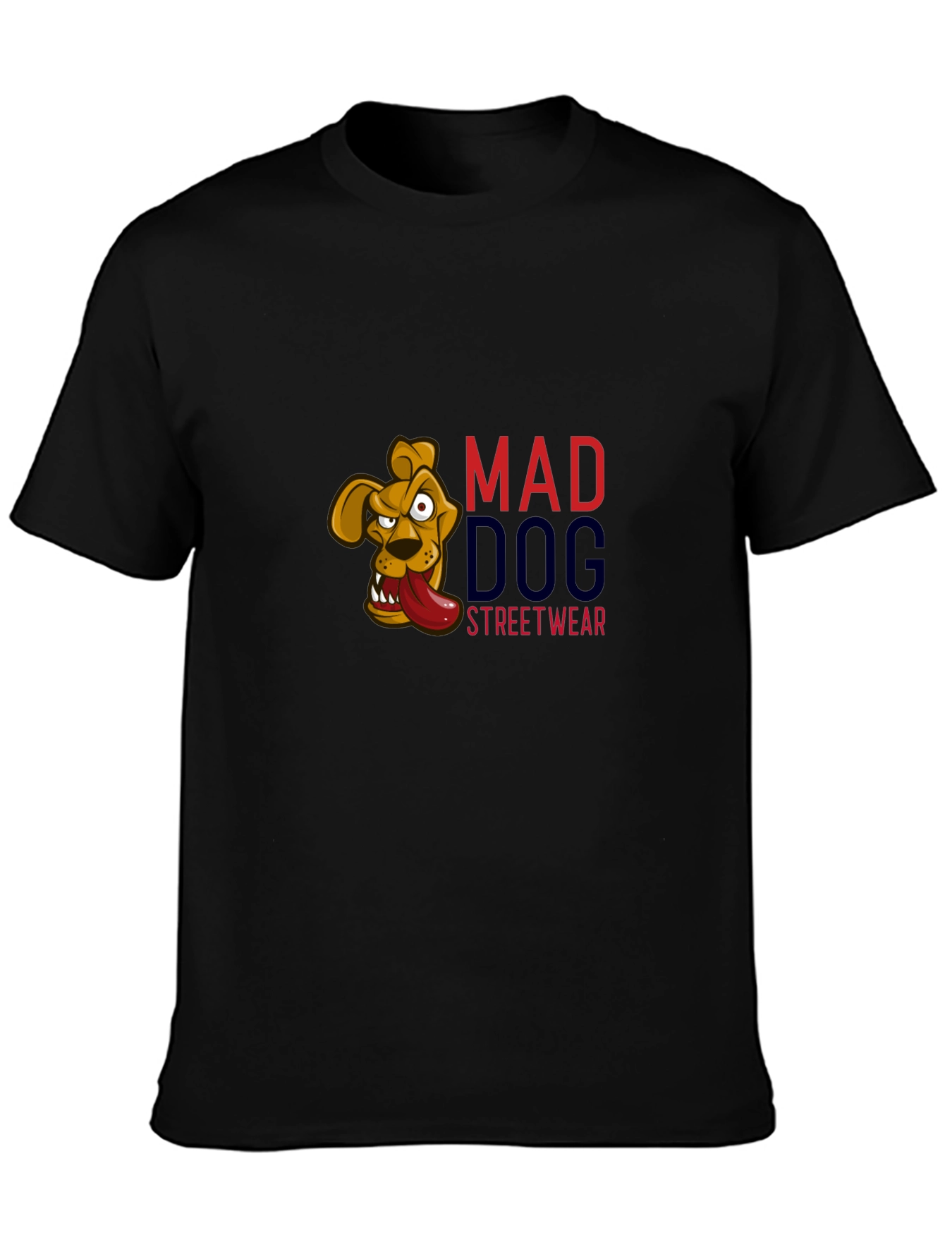 Mad Dog Streetwear Graphic T-Shirt