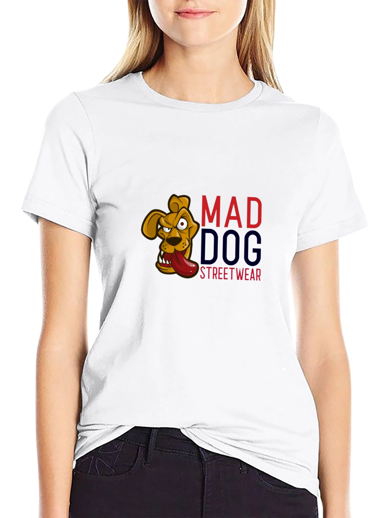 Mad Dog Streetwear Graphic T-Shirt