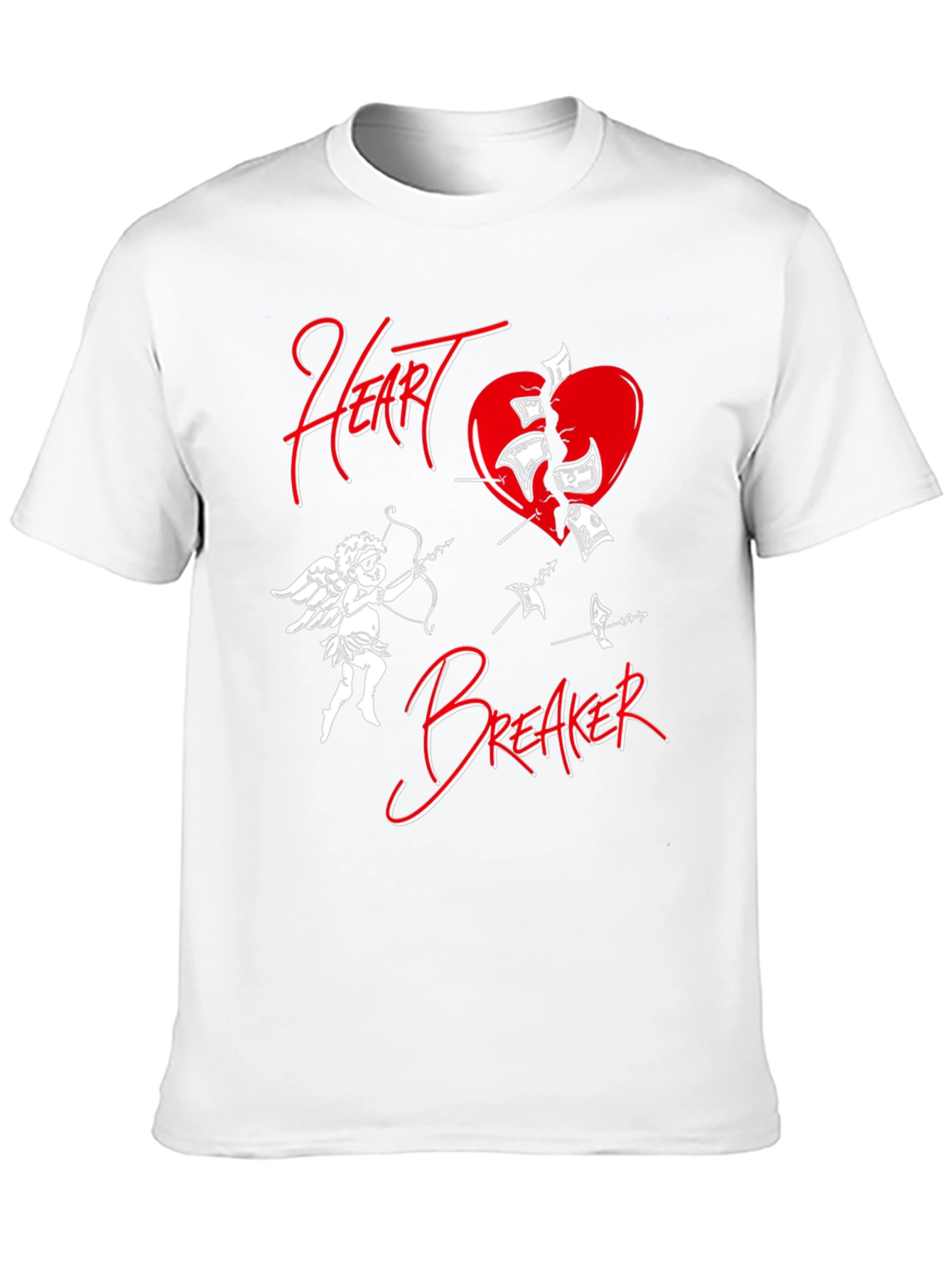 Heartbreaker Cupid Graphic T-Shirt
