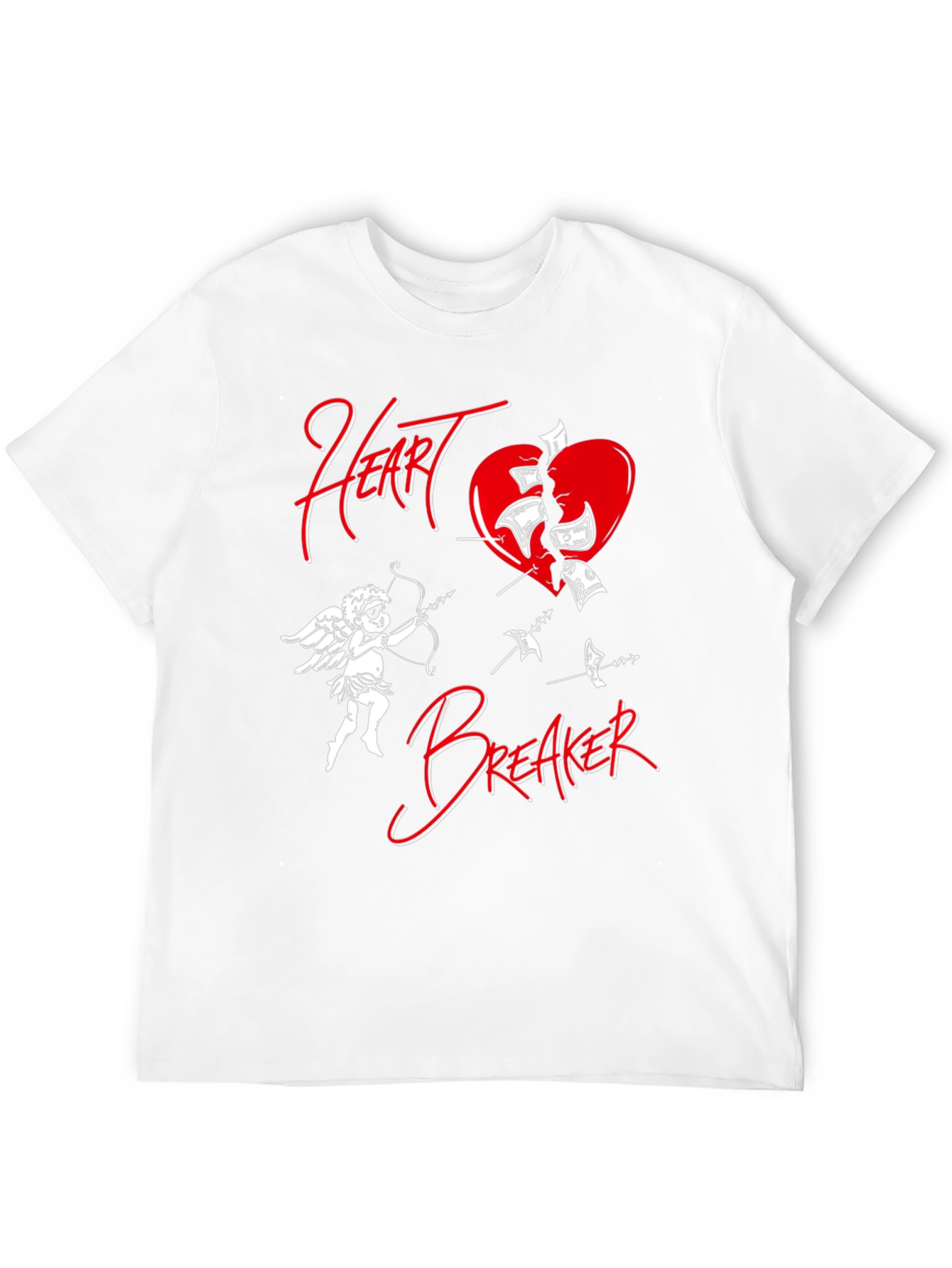 Heartbreaker Cupid Graphic T-Shirt