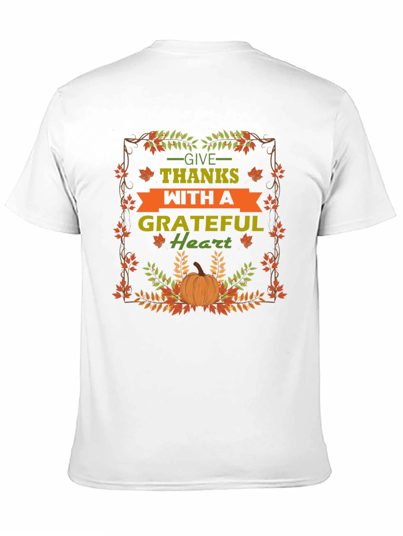 Grateful Heart Thanksgiving T-Shirt