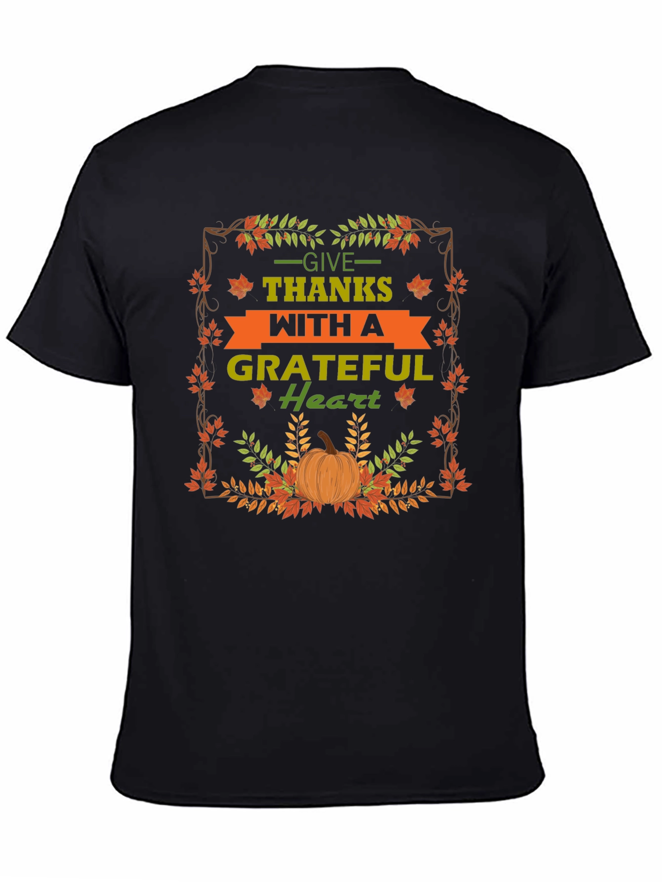 Grateful Heart Thanksgiving T-Shirt