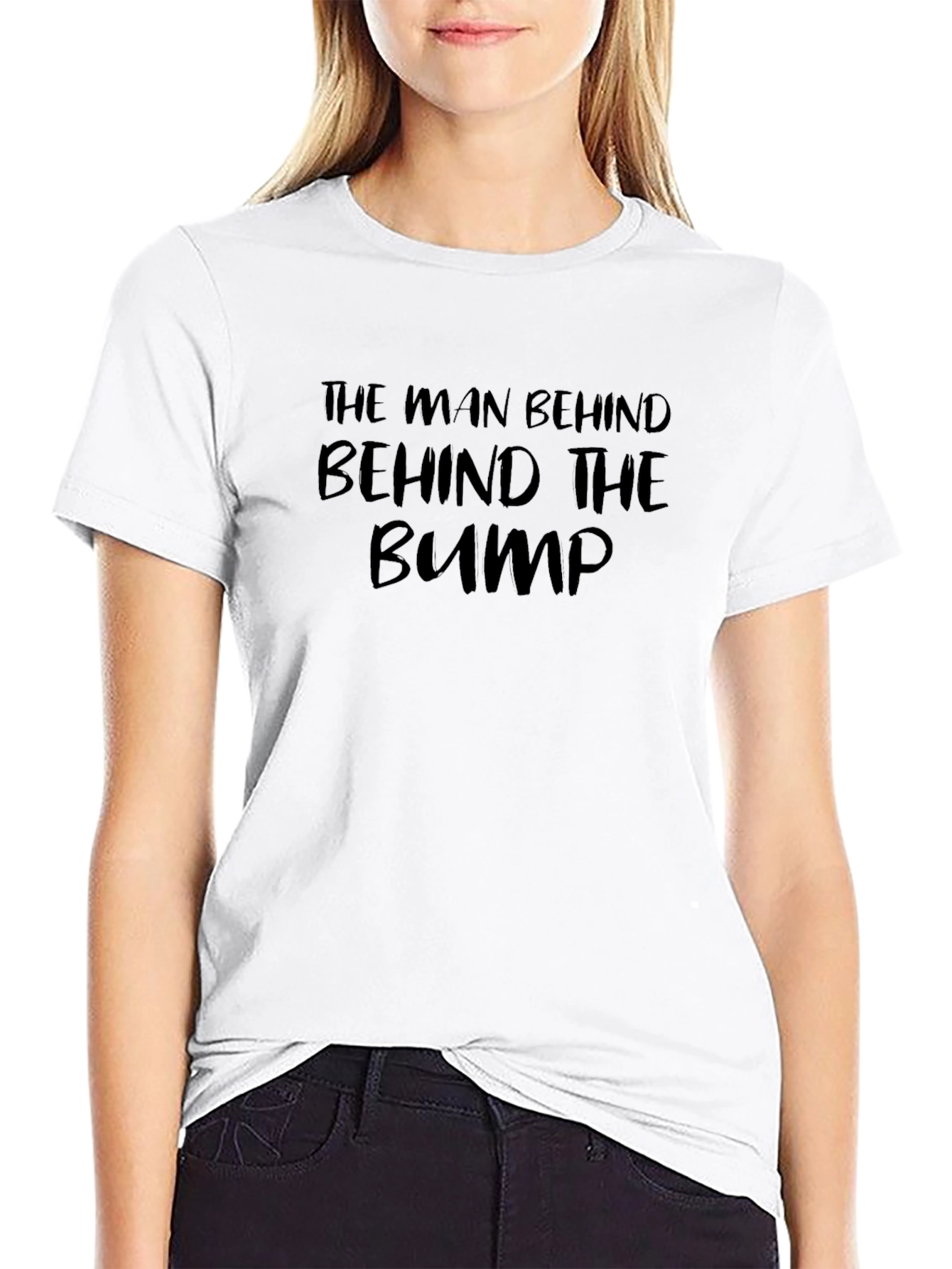 The Man Behind The Bump Graphic T-Shirt
