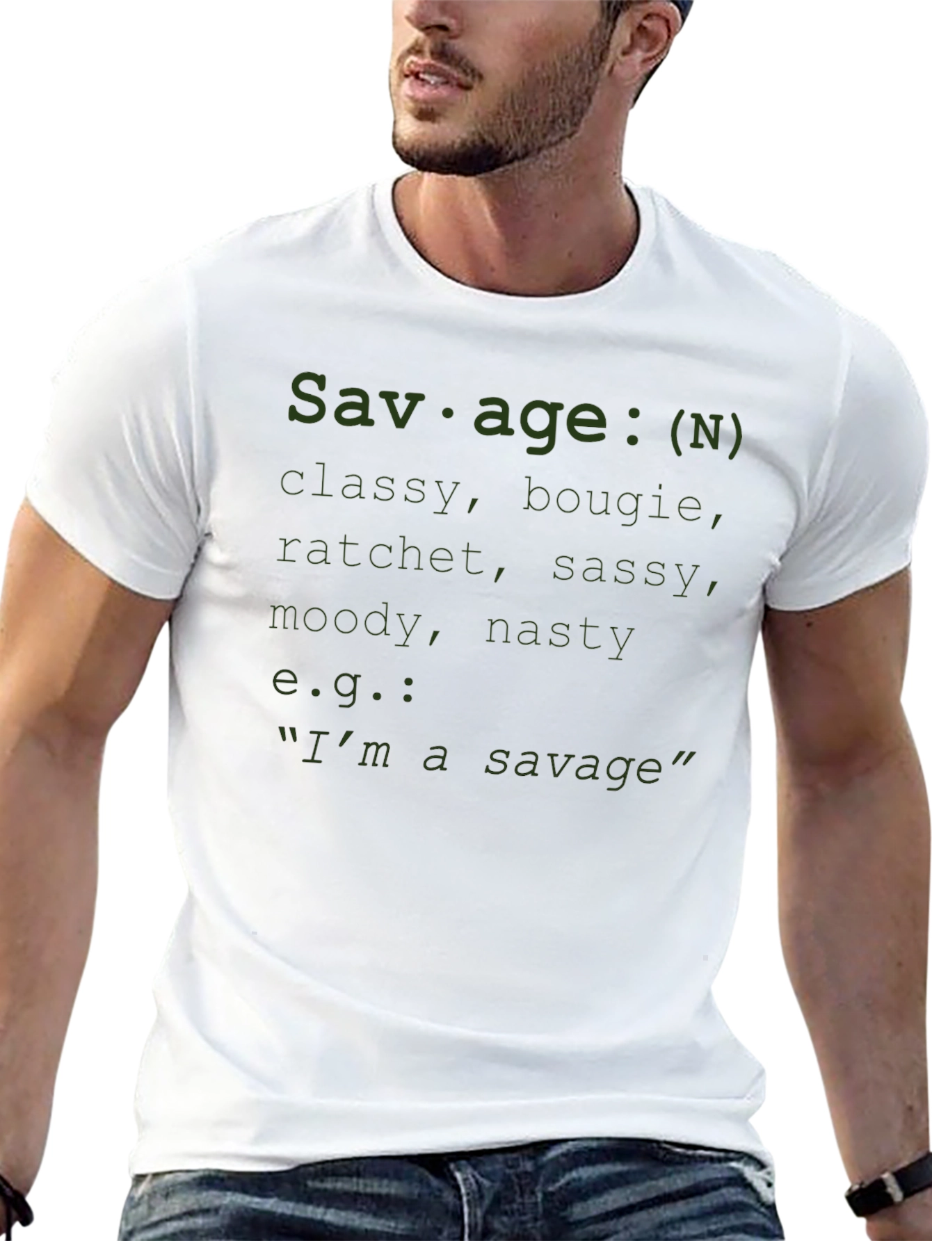 Savage Definition T-Shirt - Classy Bougie & Sassy Style