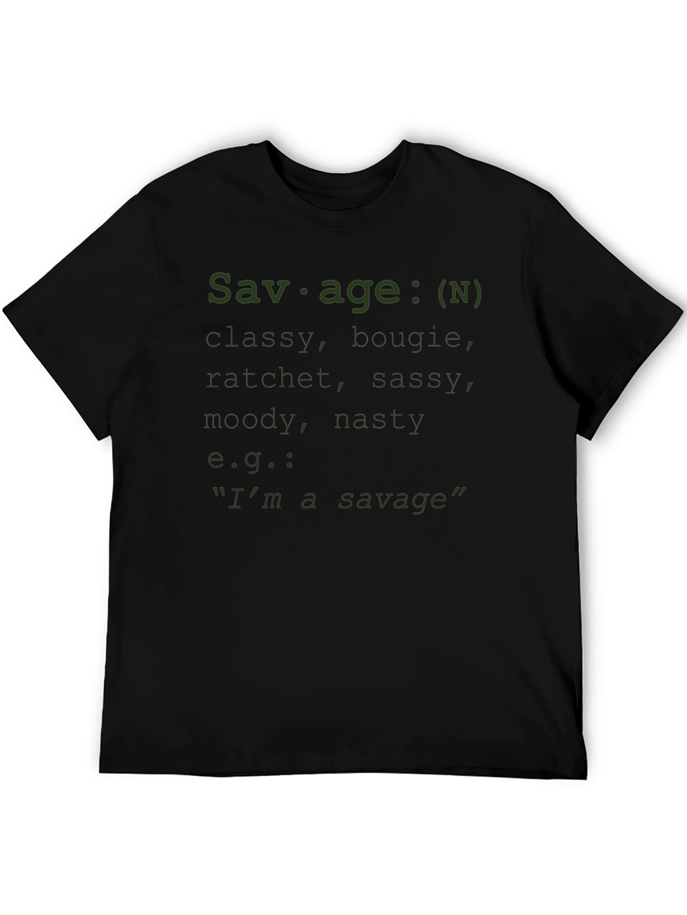 Savage Definition T-Shirt - Classy Bougie & Sassy Style