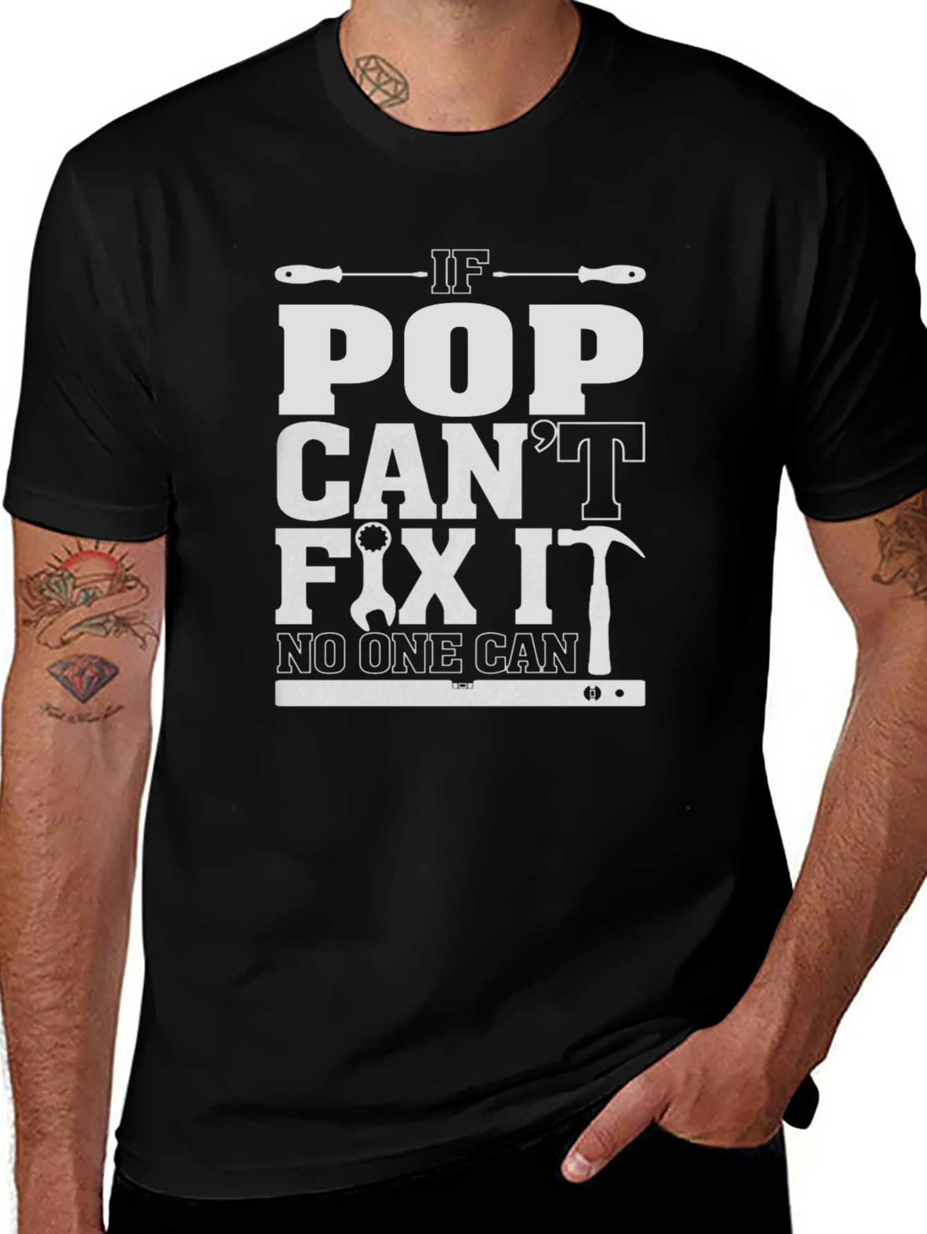If Pop Cant Fix It Mens T-Shirt