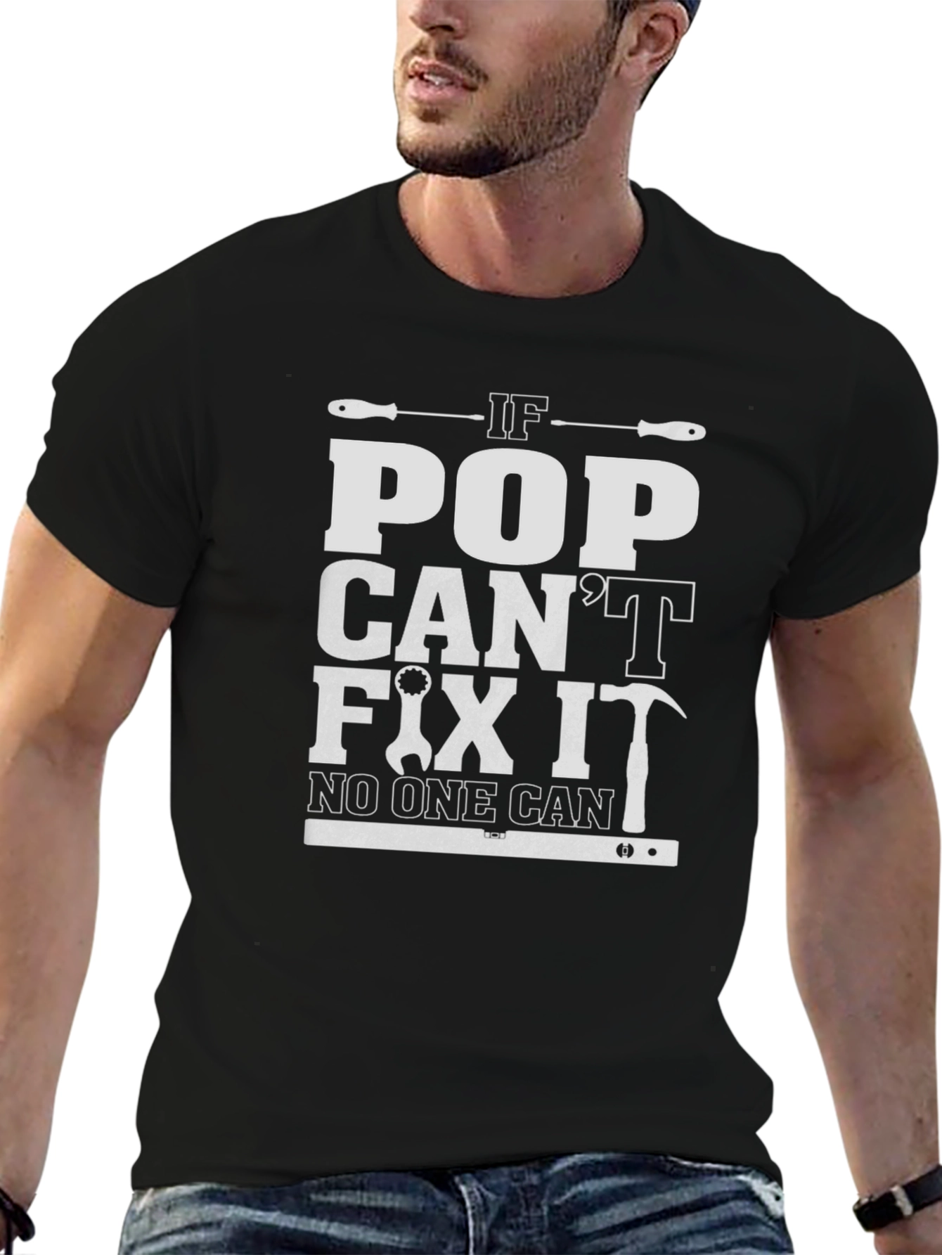 If Pop Cant Fix It Mens T-Shirt