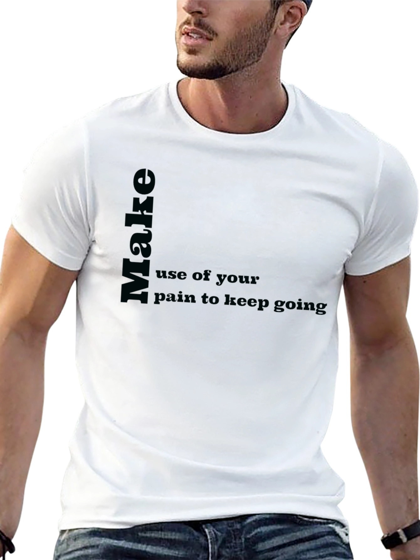 Motivational Make Black T-Shirt
