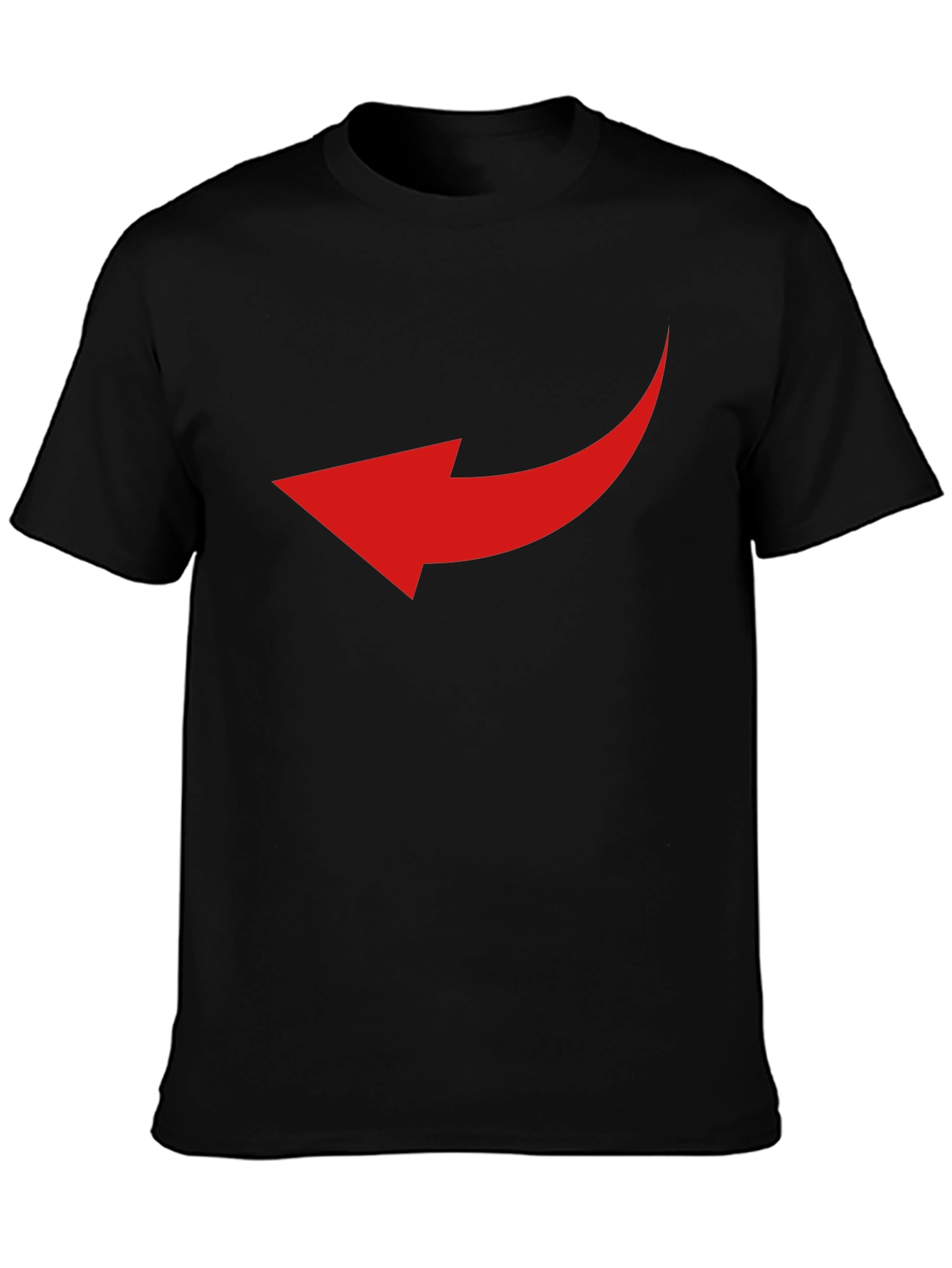 Arrow Graphic Black T-Shirt - Point the Way!