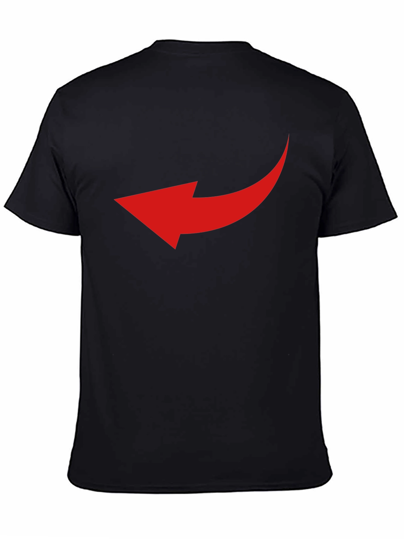 Arrow Graphic Black T-Shirt - Point the Way!