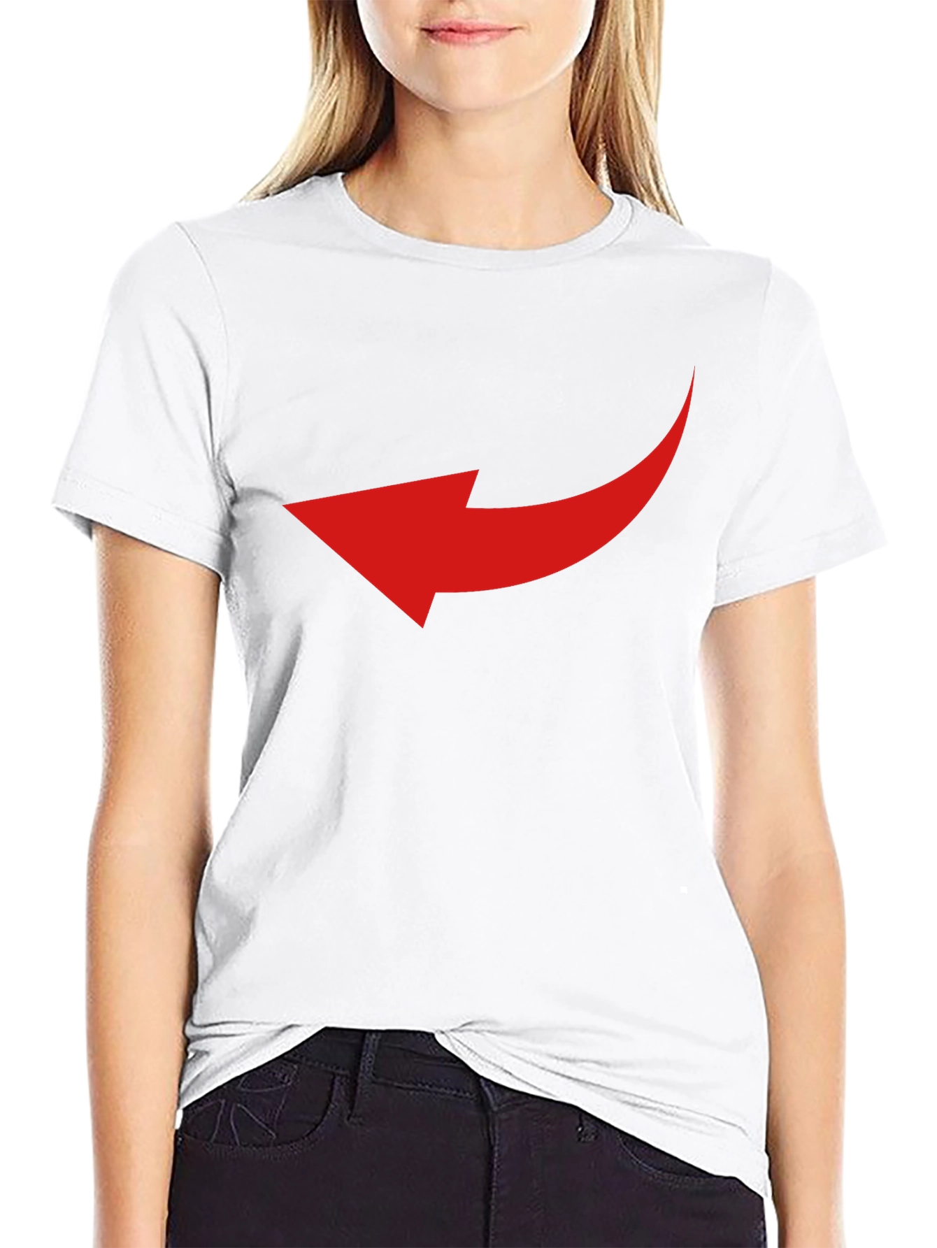 Arrow Graphic Black T-Shirt - Point the Way!