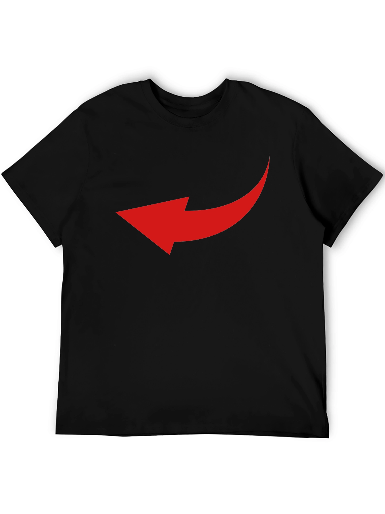 Arrow Graphic Black T-Shirt - Point the Way!