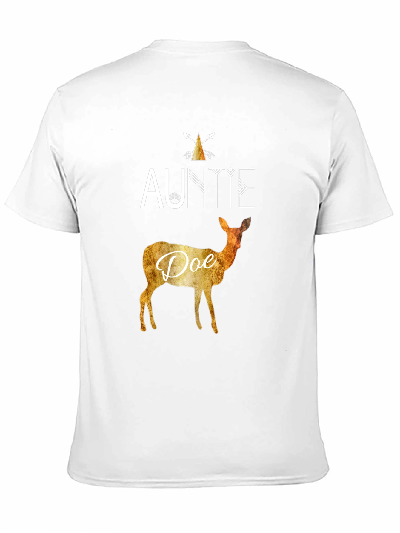 Auntie Doe Graphic Tee - Cute Deer Lover Shirt