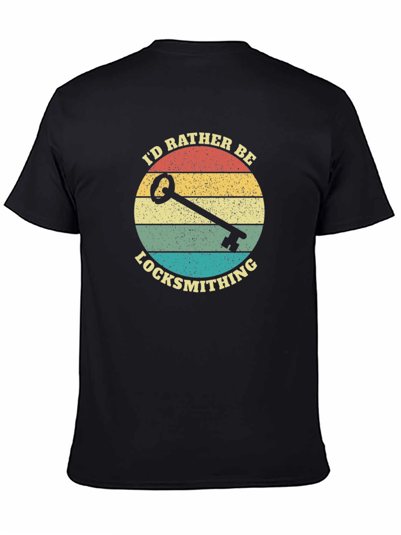 Locksmith T-Shirt - Retro Key Design