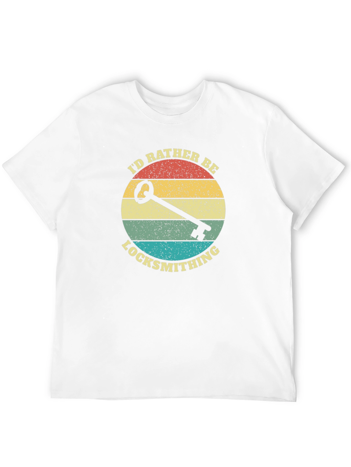 Locksmith T-Shirt - Retro Key Design