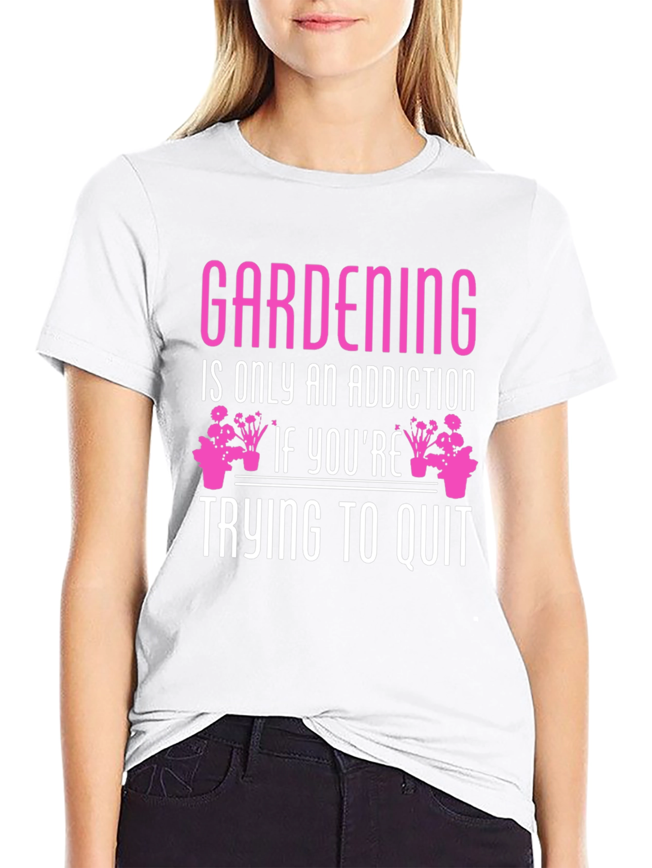 Gardening Addiction Graphic Tee