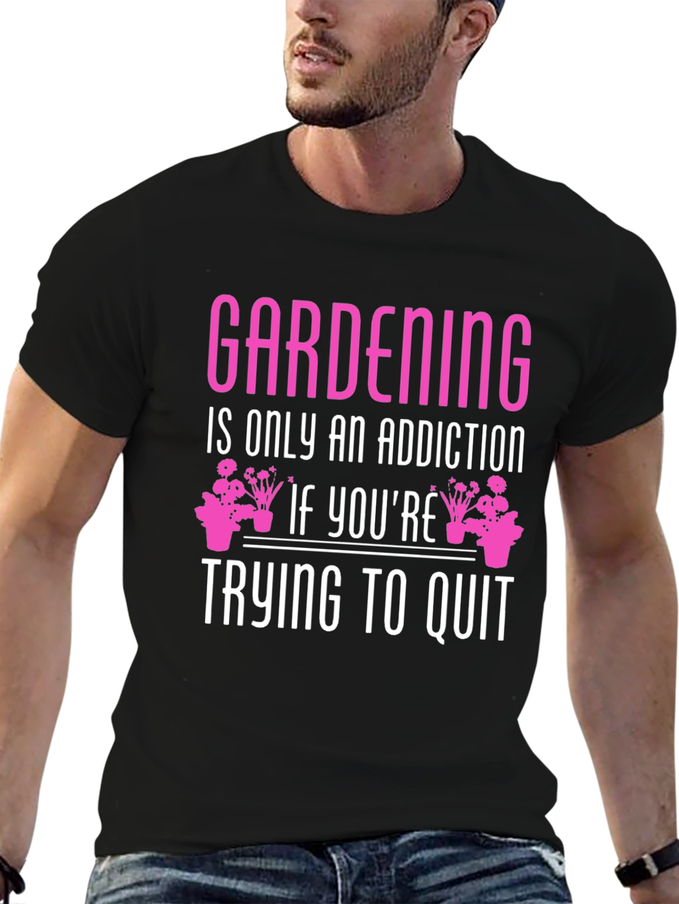 Gardening Addiction Graphic Tee